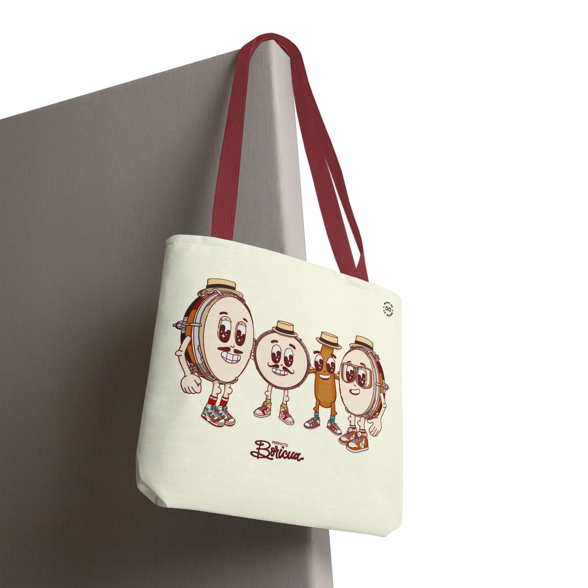 Cafe con Ron Tote Bag - Boricua (Crema)