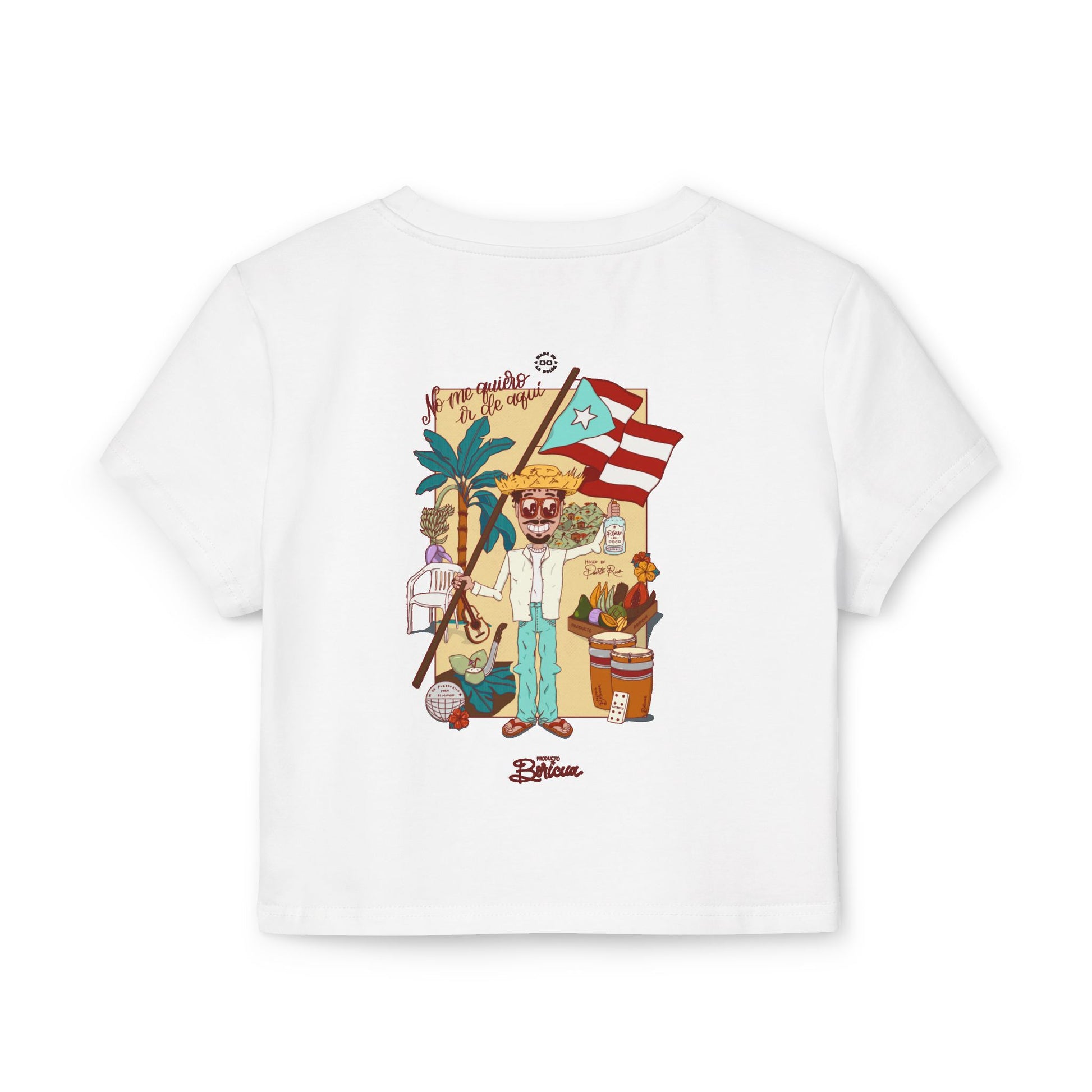 BB en La Mudanza - Bandera de Puerto Rico Baby Tee