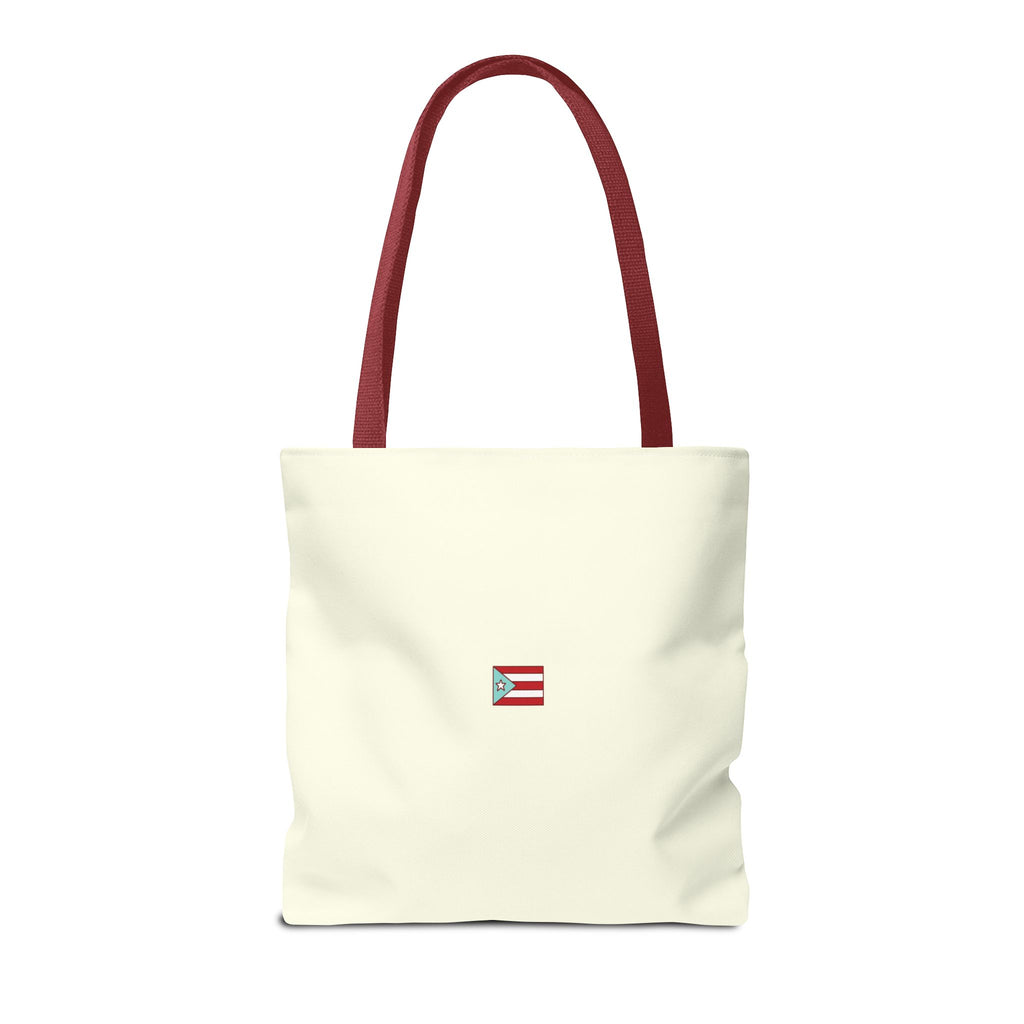 Concho Tote Bag - Bandera de Puerto Rico (Crema)