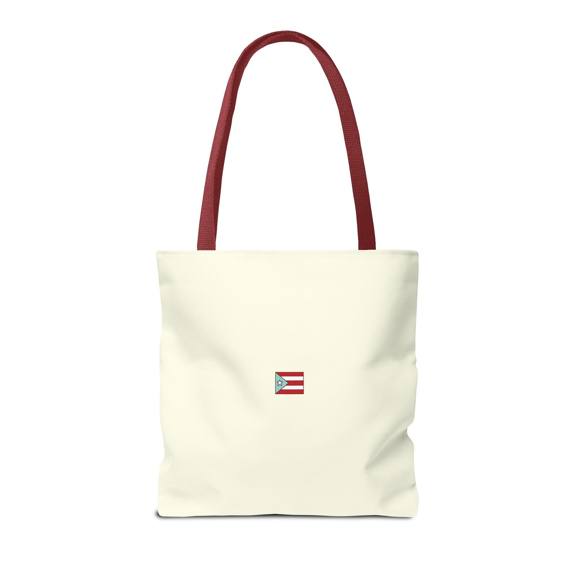 Concho Tote Bag - Bandera de Puerto Rico (Crema)