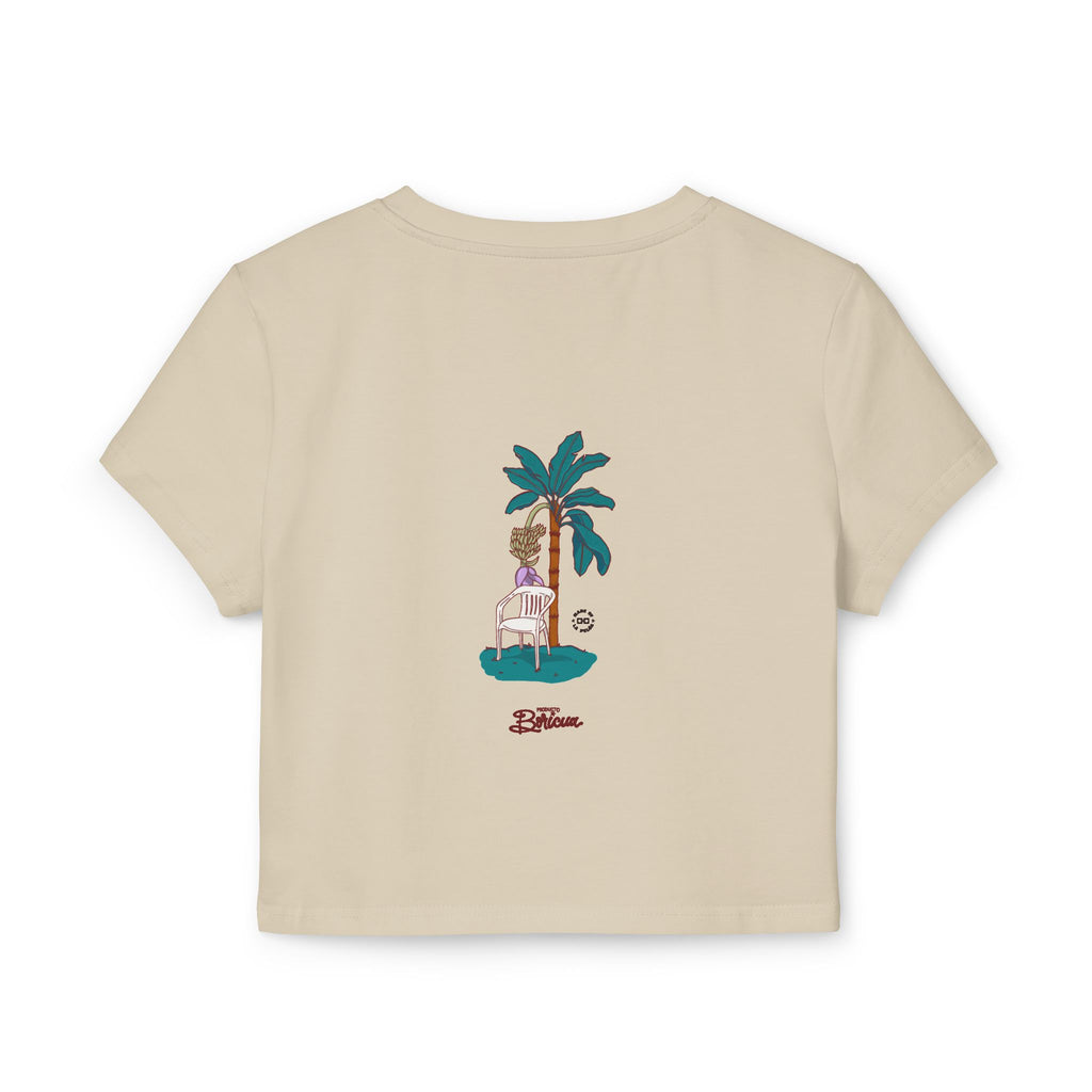 Mata de Plátano - Bandera de Puerto Rico Baby Tee