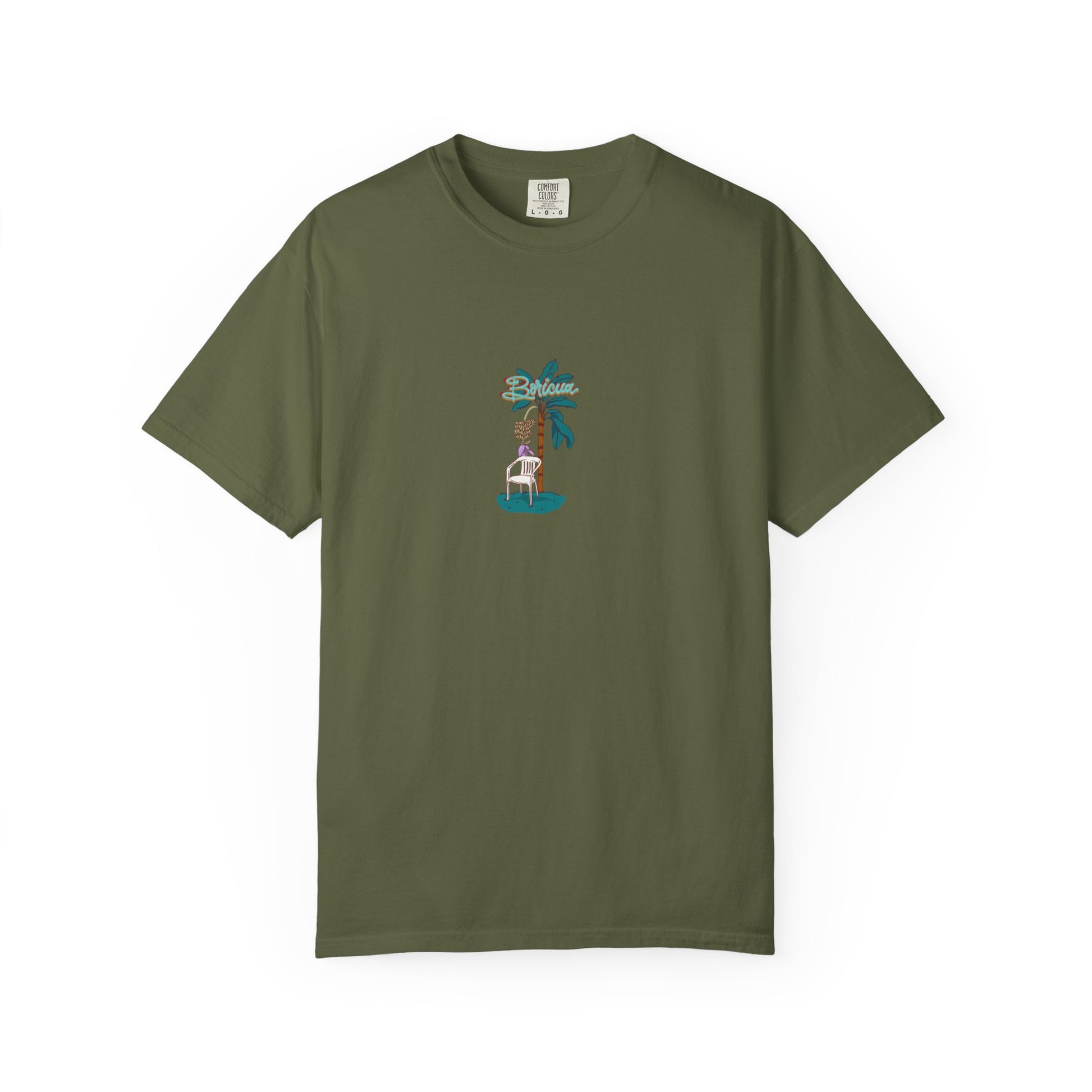 Mata de Plátano con Boricua - T-Shirt