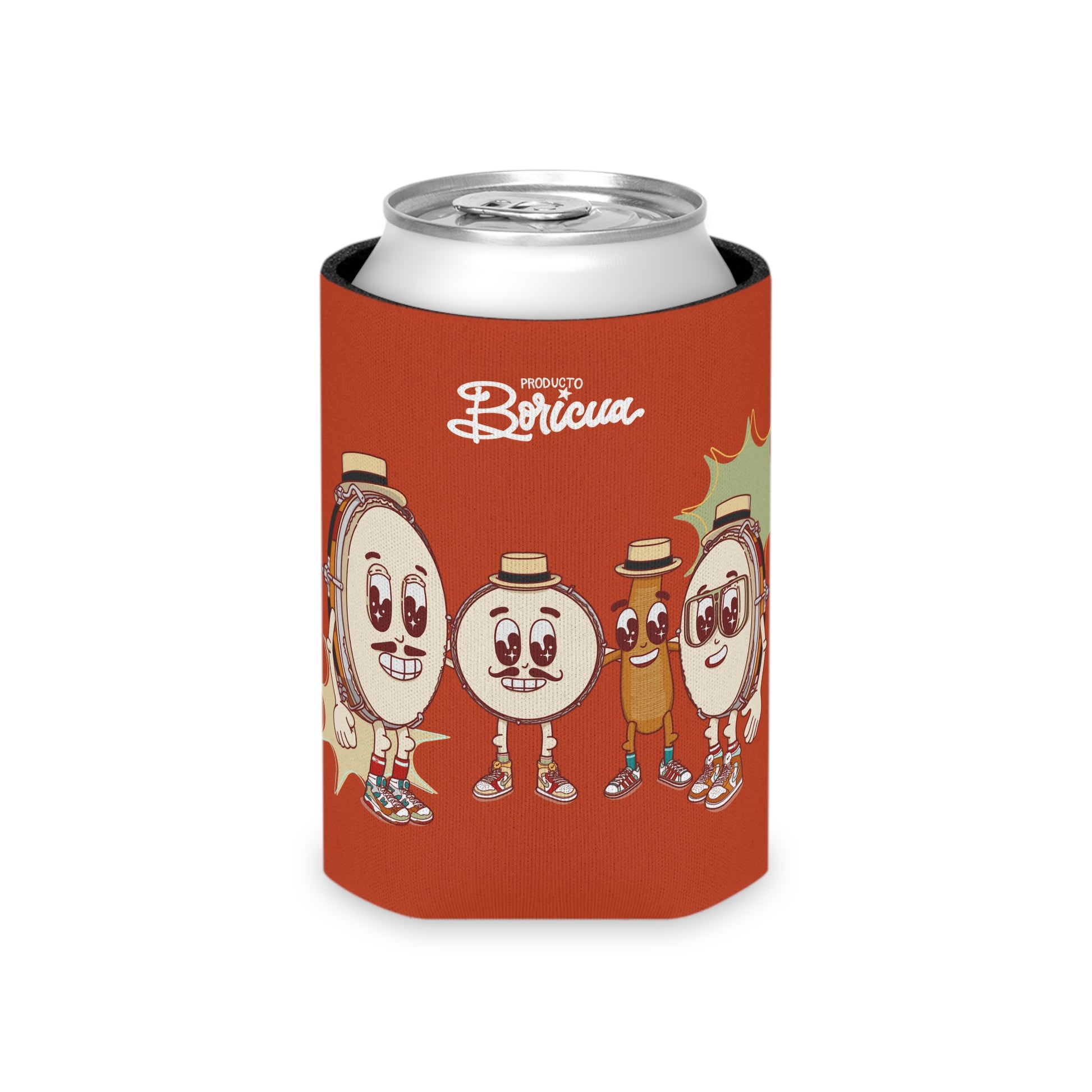Cafe con Ron Can Cooler - Boricua (Rojo)