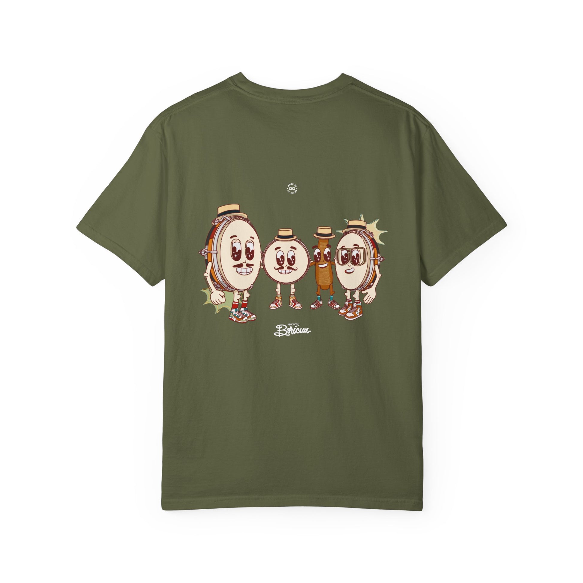 Los Pleneros - Bandera Puerto Rico T-Shirt