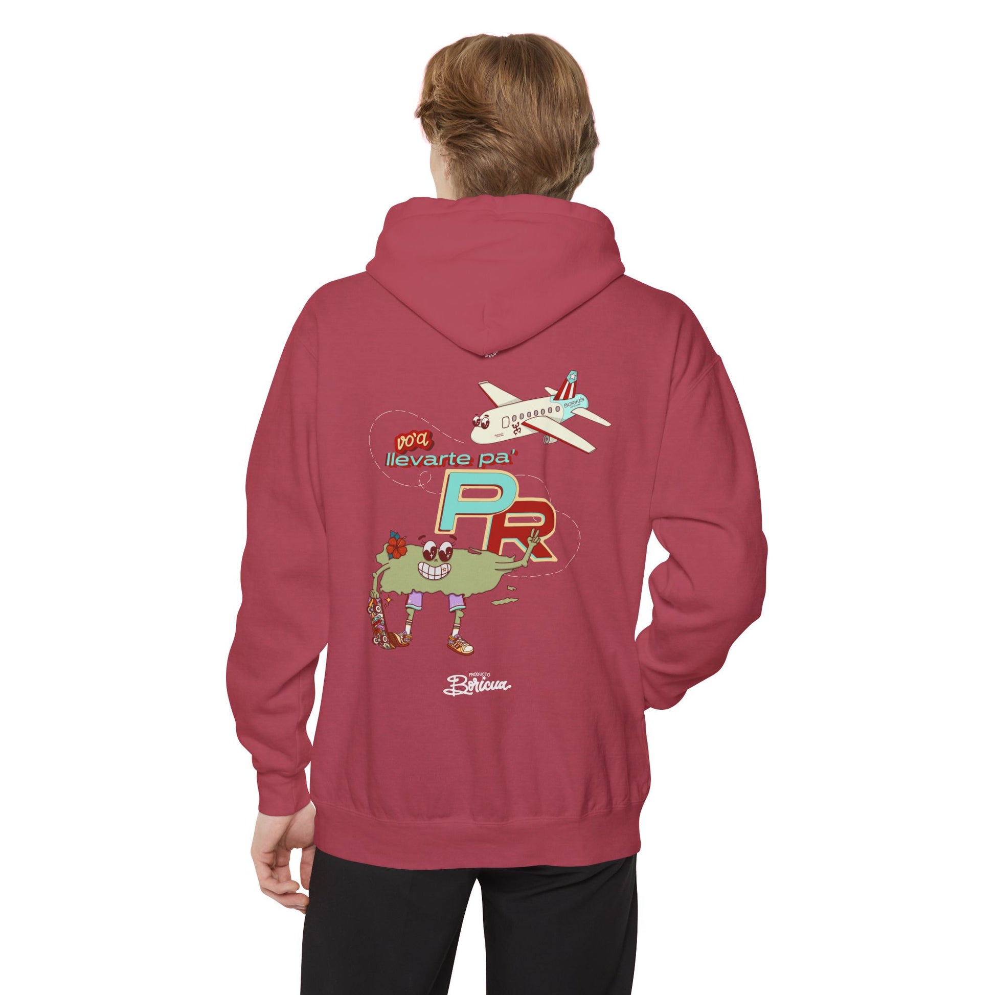 Voy a llevarte para PR - Bandera Puerto Rico Hoodie
