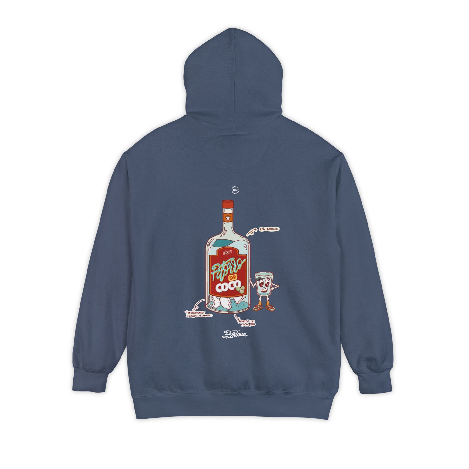 Pitorro de Coco - Boricua Hoodie