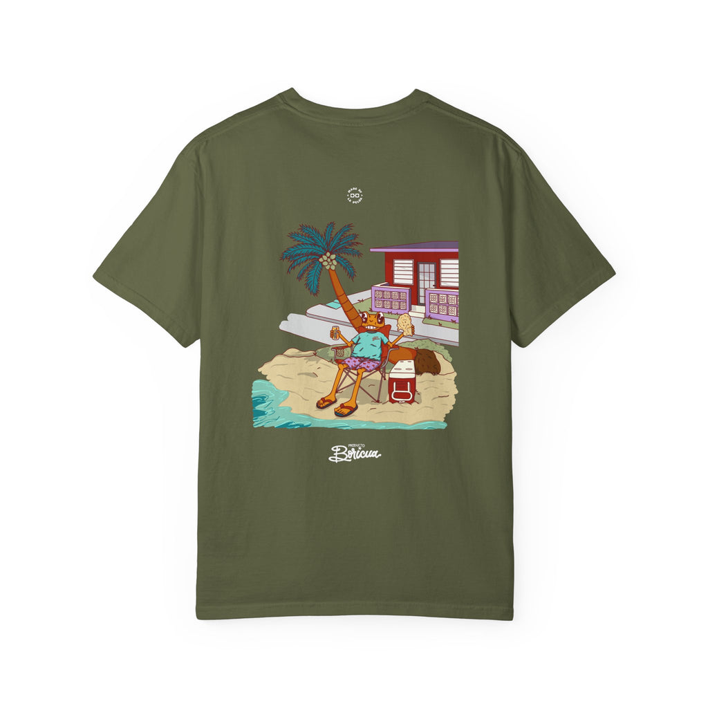 Concho en la playa en PR - Puerto Rico T-Shirt