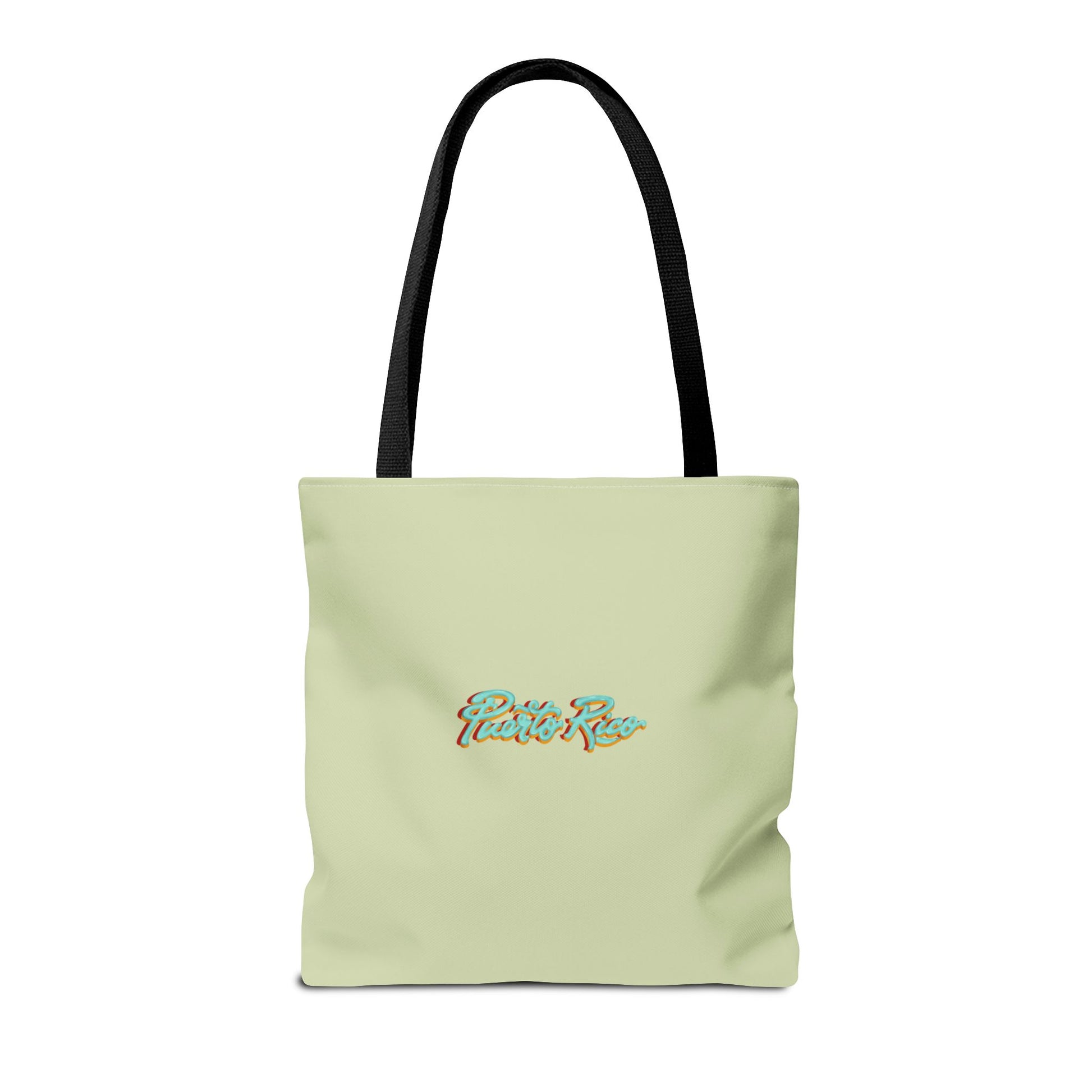 Cafe con Ron Tote Bag - Puerto Rico (Verde)