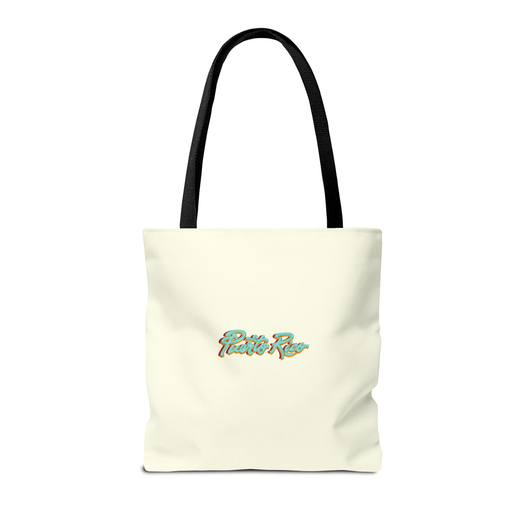 Cafe con Ron Tote Bag - Puerto Rico (Crema)
