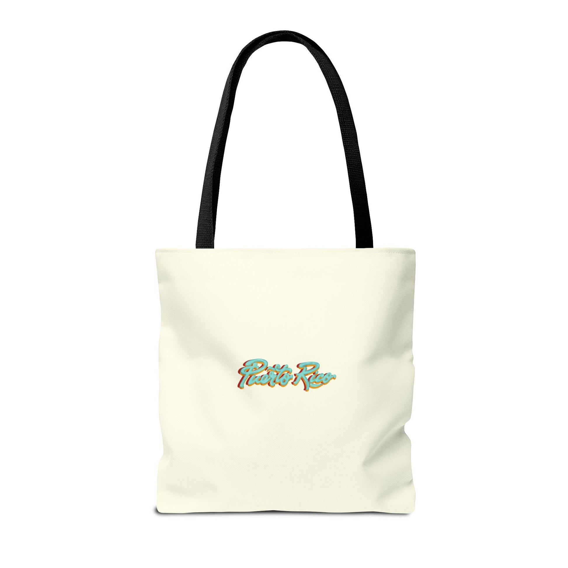 Cafe con Ron Tote Bag - Puerto Rico (Crema)