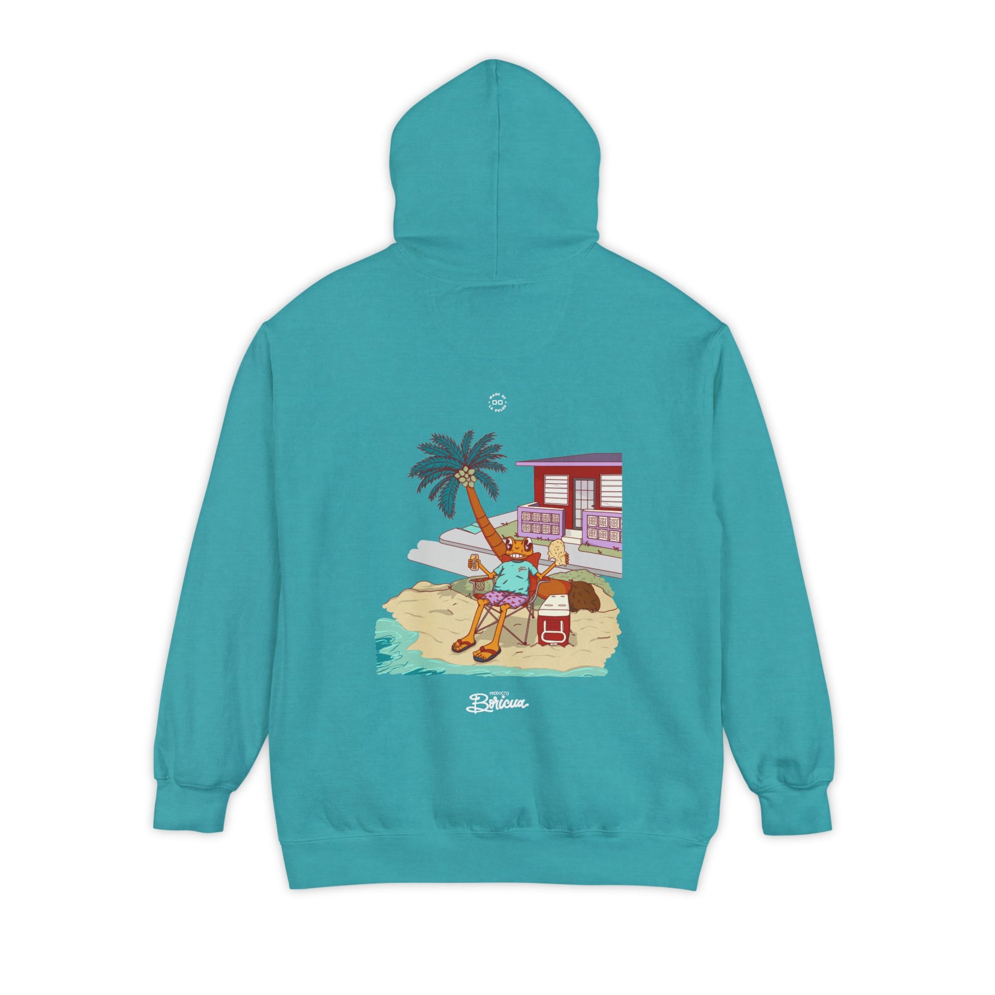 Concho en la playa de PR - Puerto Rico Hoodie