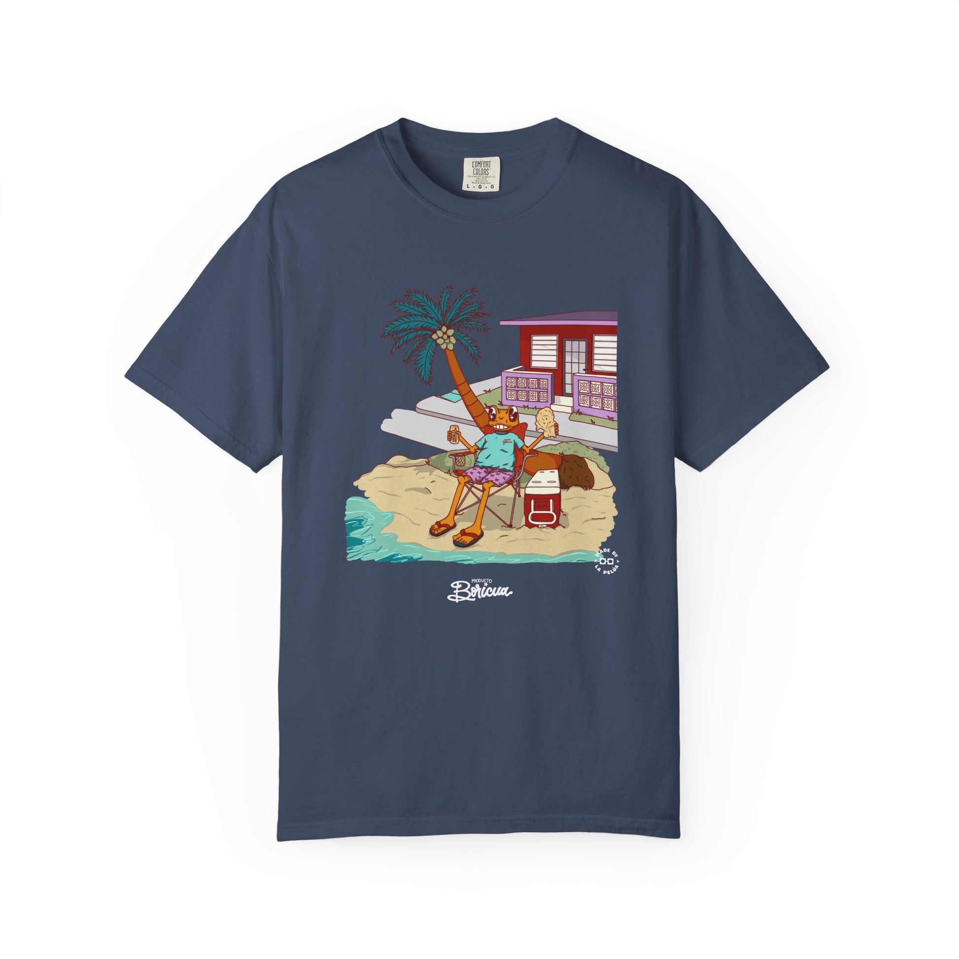 Concho en la playa en PR - T-Shirt