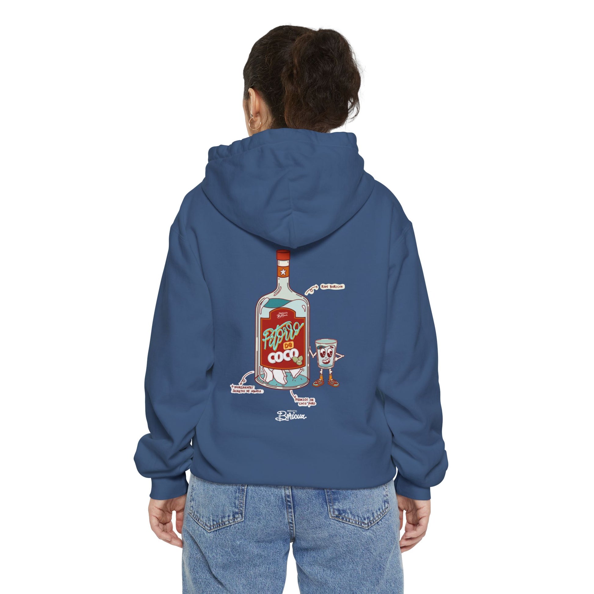 Pitorro de Coco - Boricua Hoodie