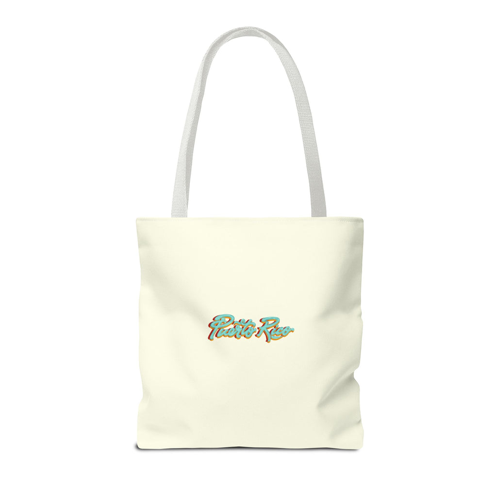 Voy a llevarte para PR Tote Bag - Puerto Rico (Crema)