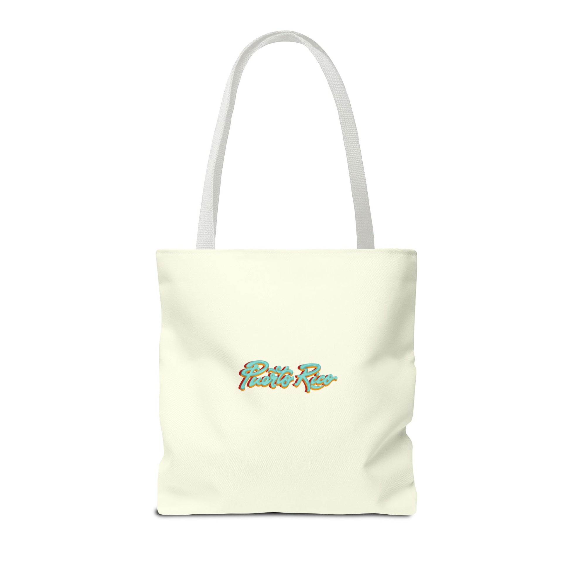 Voy a llevarte para PR Tote Bag - Puerto Rico (Crema)