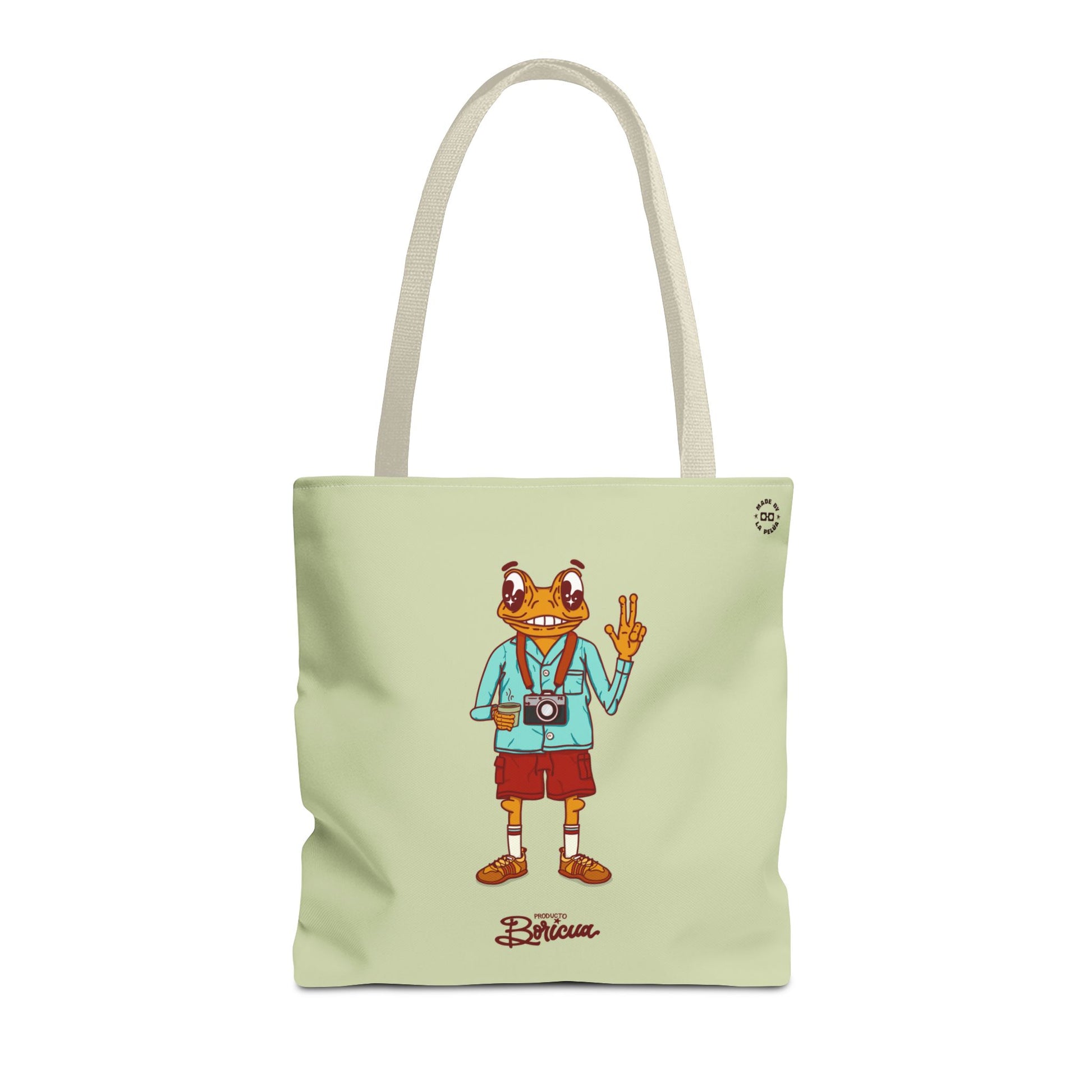 Concho Tote Bag - Bandera de Puerto Rico (Verde)