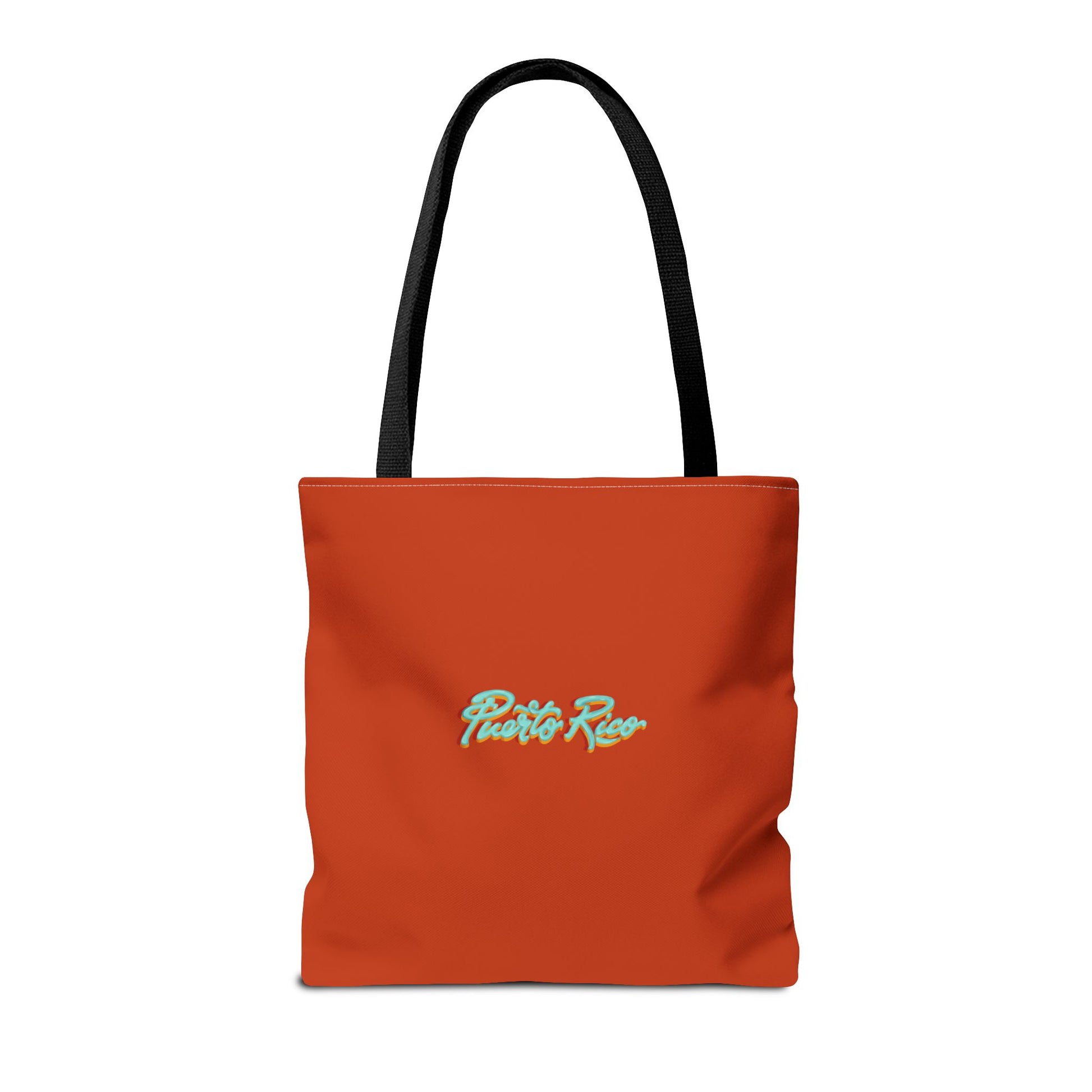 Cafe con Ron Tote Bag - Puerto Rico (Rojo)