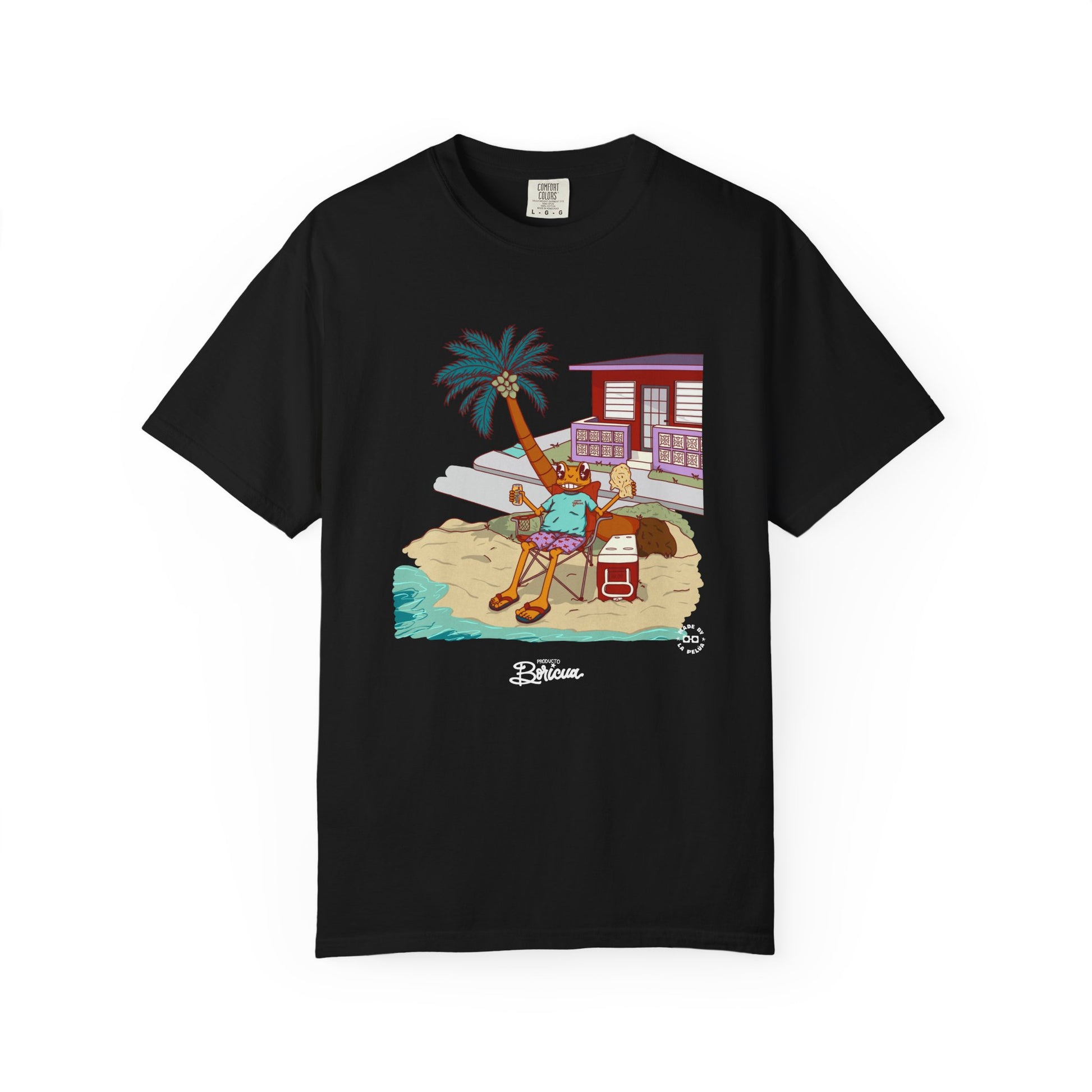 Concho en la playa en PR - T-Shirt
