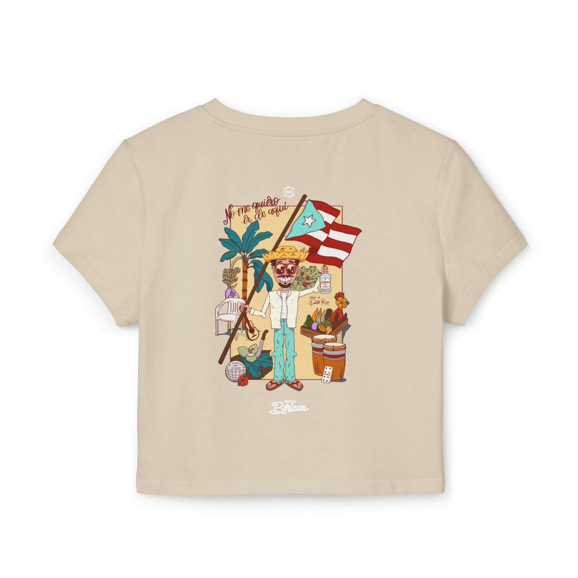 BB en La Mudanza - Bandera de Puerto Rico Baby Tee