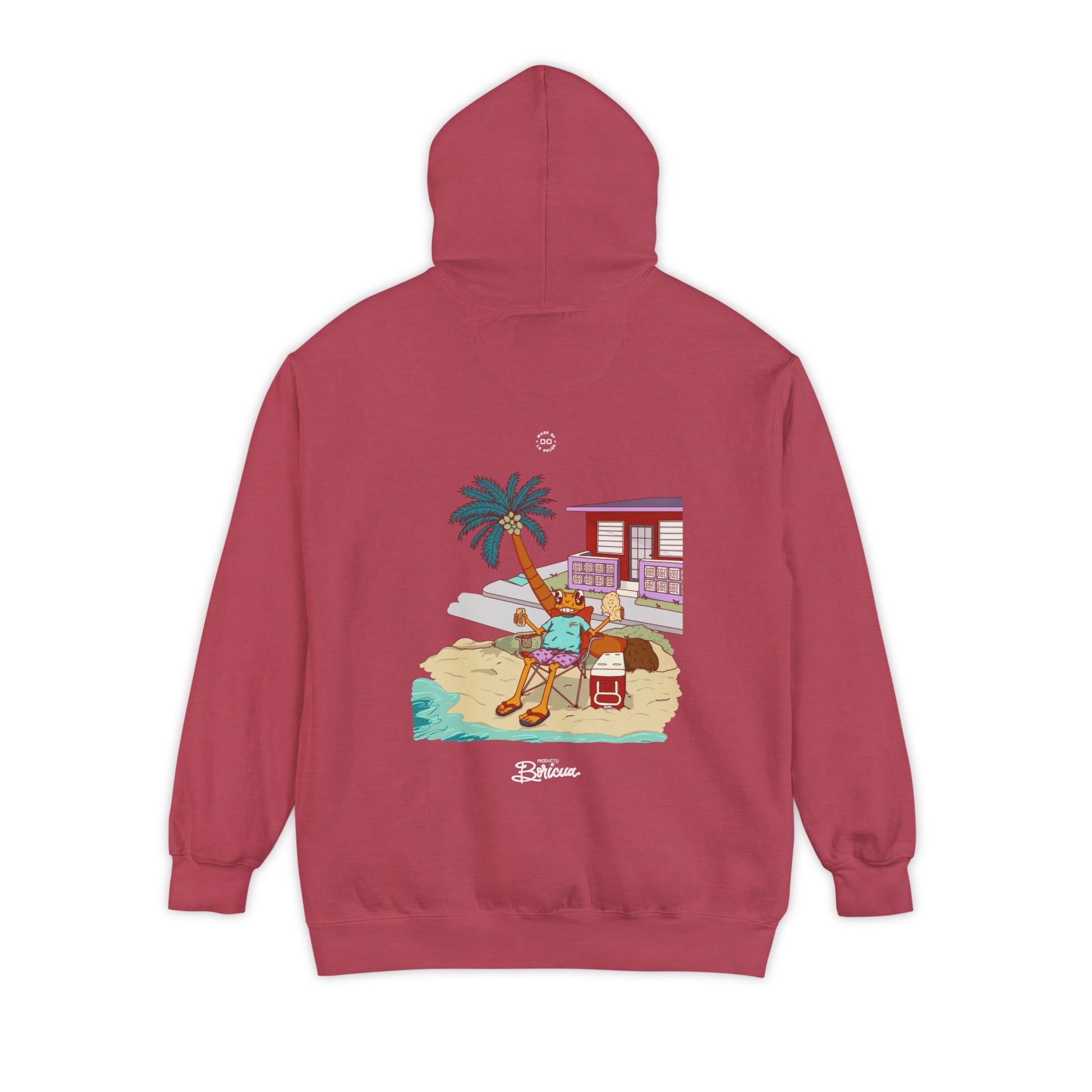 Concho en la playa de PR - Puerto Rico Hoodie