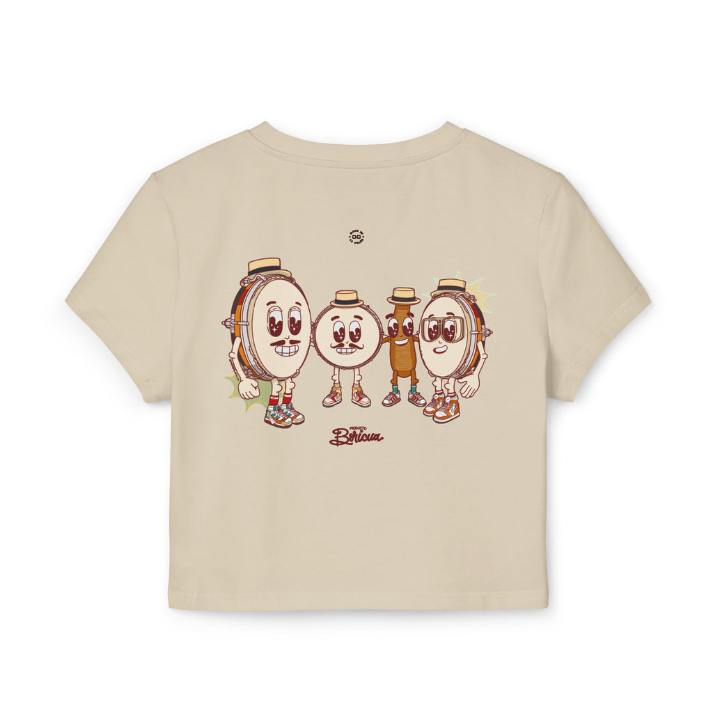 Los Pleneros - Bandera Puerto Rico Baby Tee