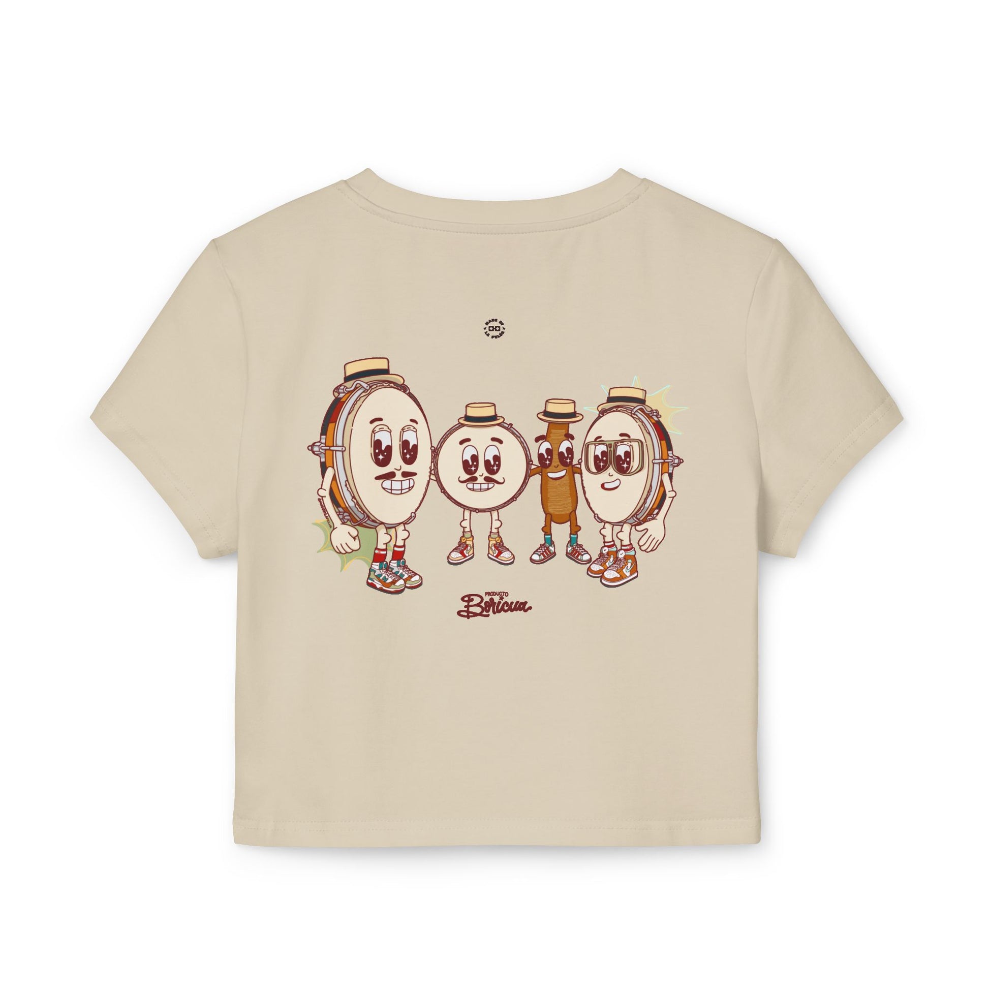 Los Pleneros - Bandera Puerto Rico Baby Tee