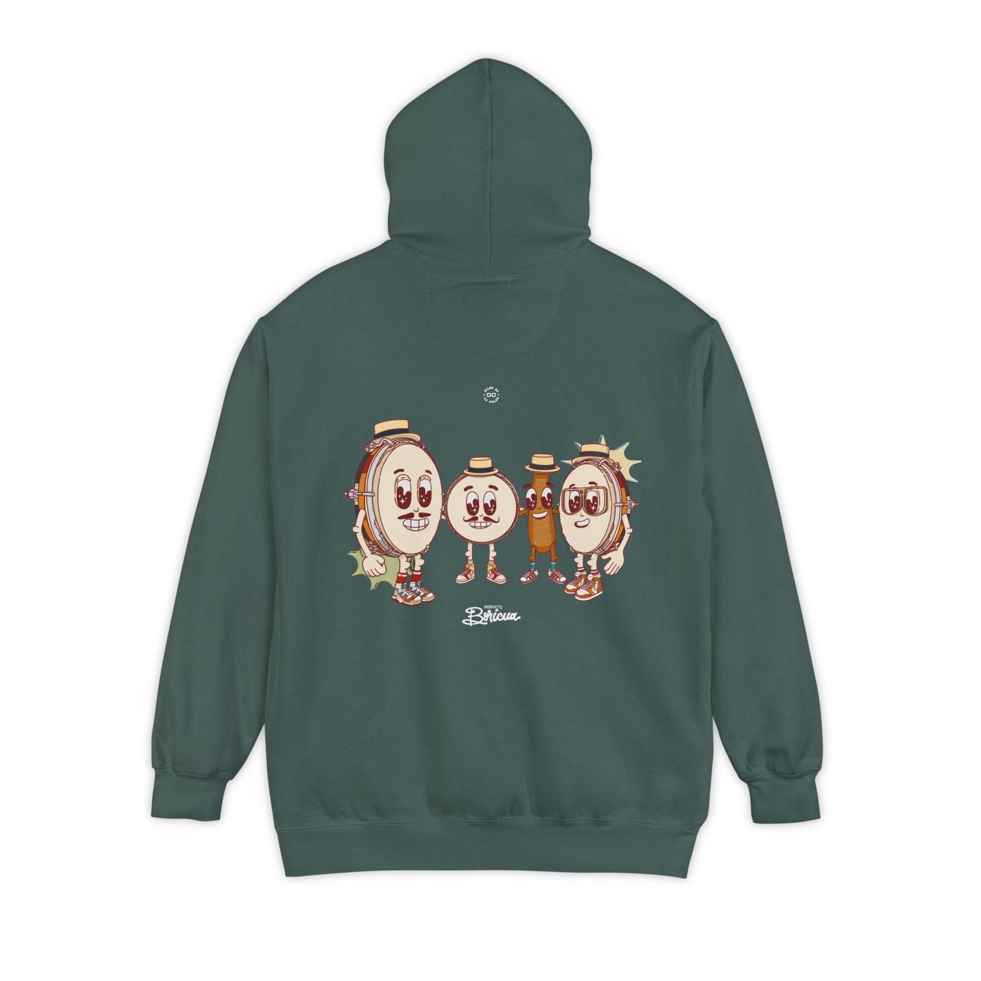 Los Pleneros - Bandera Puerto Rico Hoodie