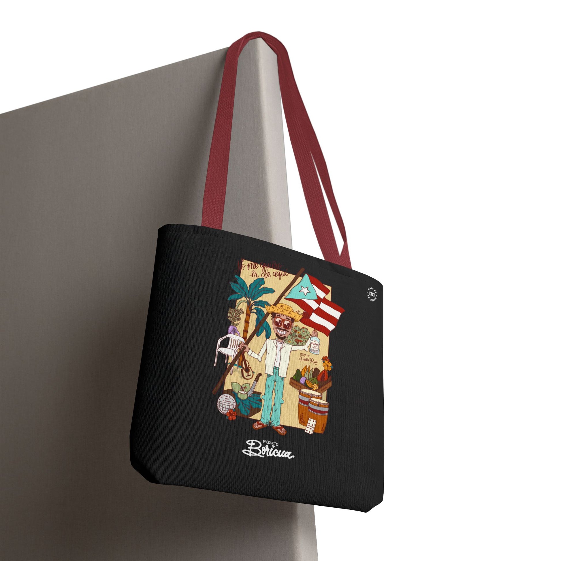 BB en La Mudanza Tote Bag - Puerto Rico (Negro)