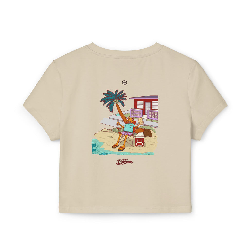Concho en la playa en PR - Weltita Boricua Baby Tee