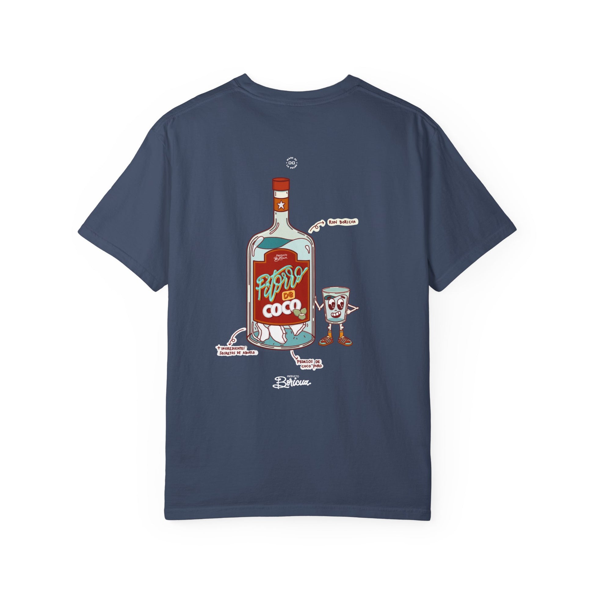 Pitorro de Coco - Boricua T-Shirt