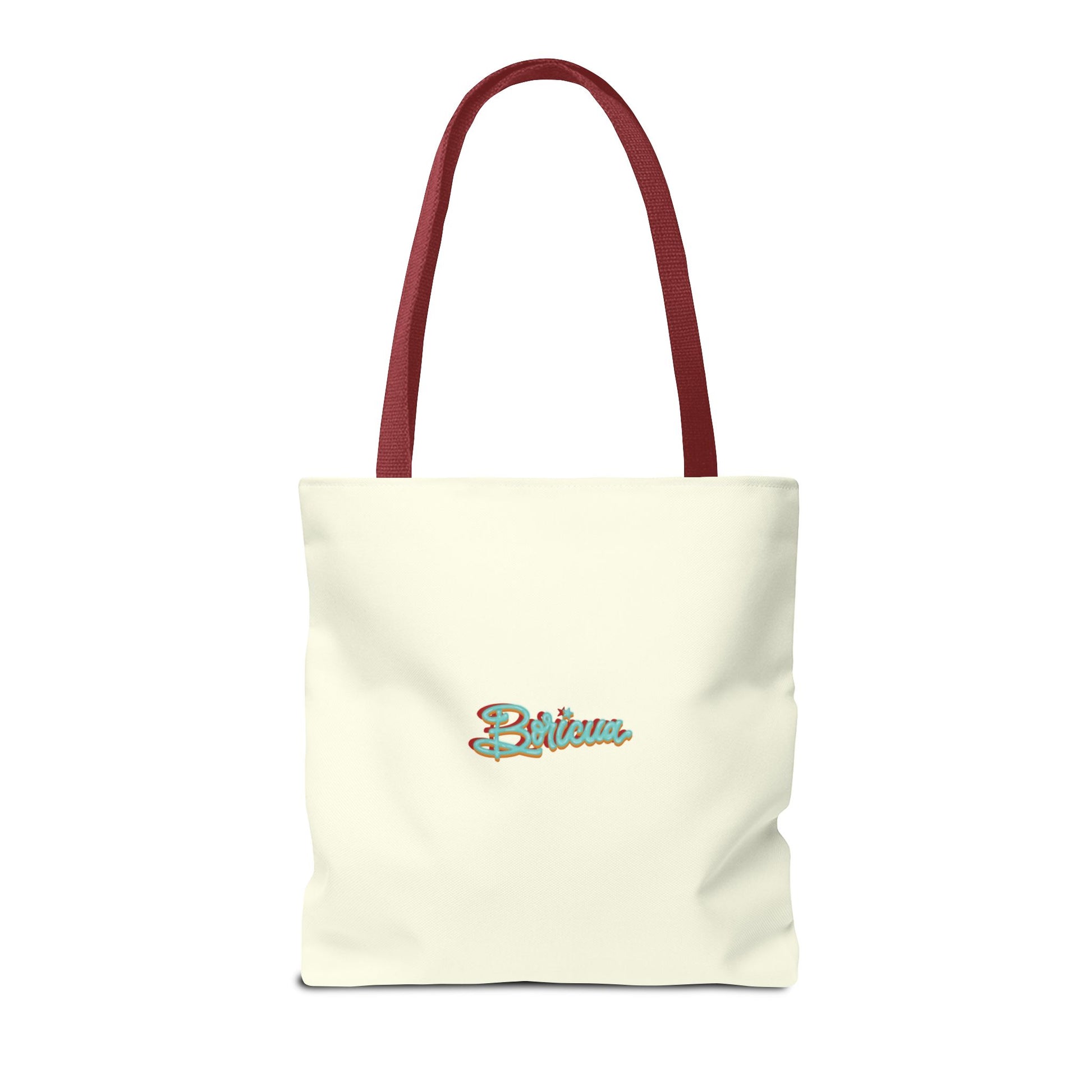 Voy a llevarte para PR Tote Bag - Boricua (Crema)