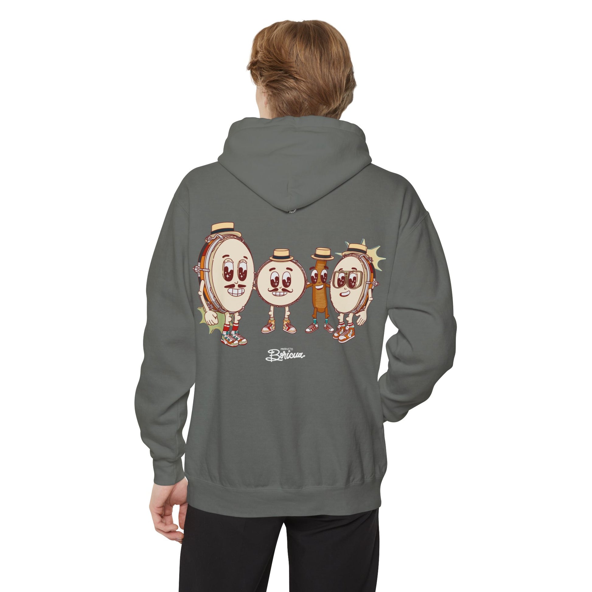 Los Pleneros - Bandera Puerto Rico Hoodie