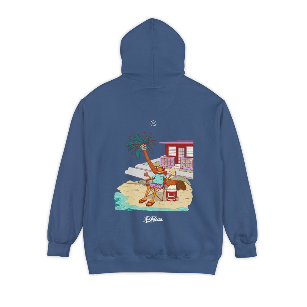 Concho en la playa de PR - Boricua Hoodie