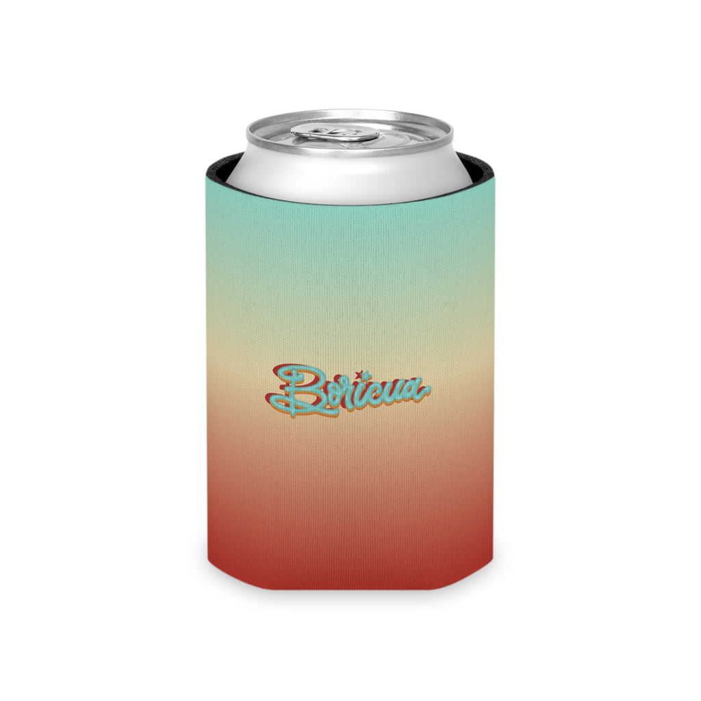 Concho en la playa en PR Can Cooler - Boricua (Gradiente)