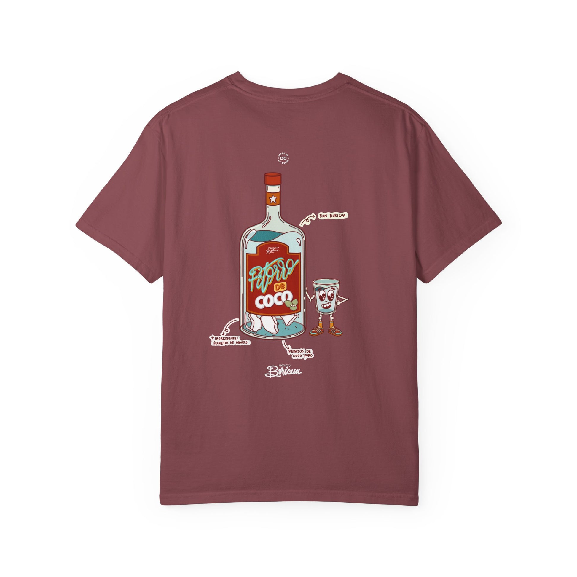 Pitorro de Coco - Boricua T-Shirt
