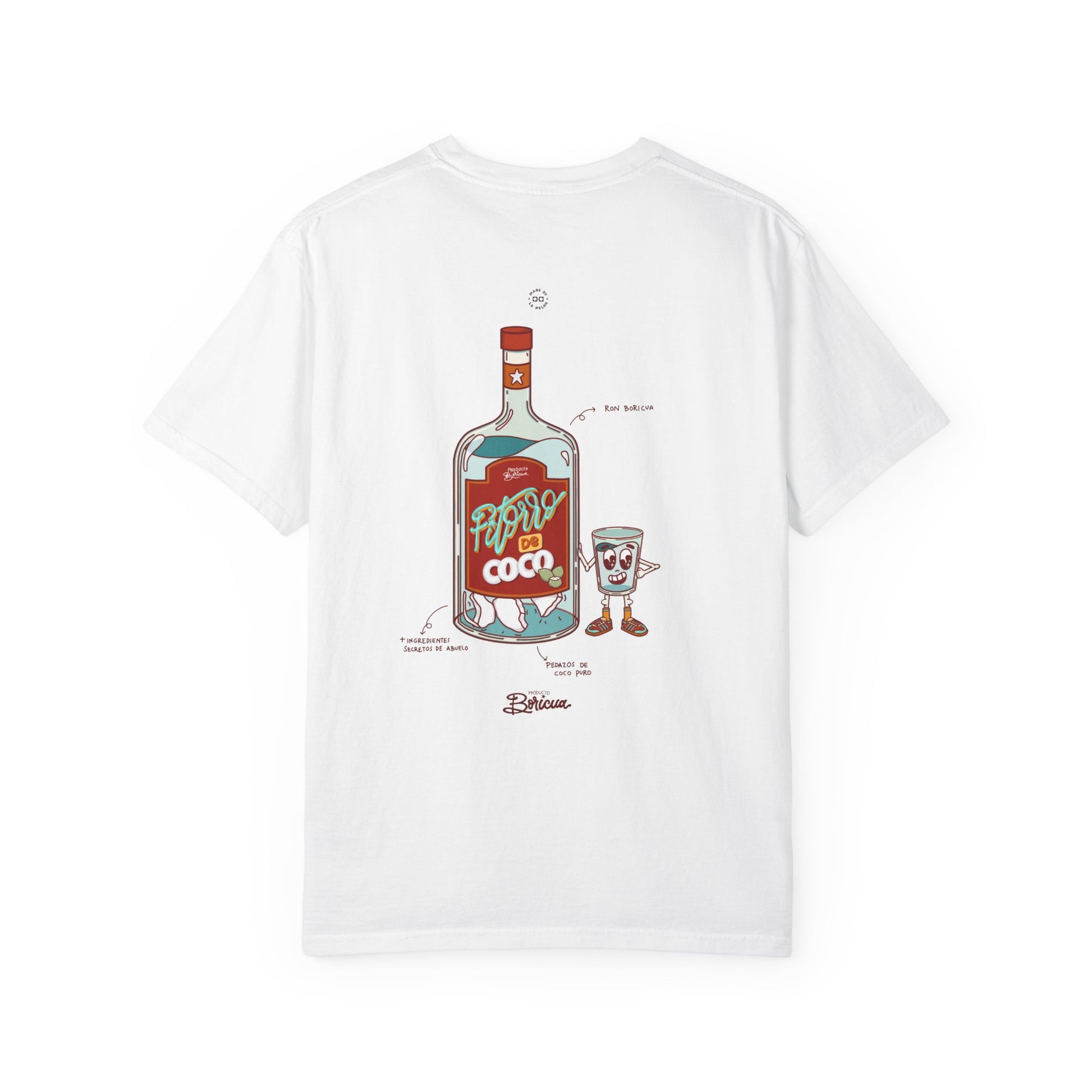 Pitorro de Coco - Boricua T-Shirt