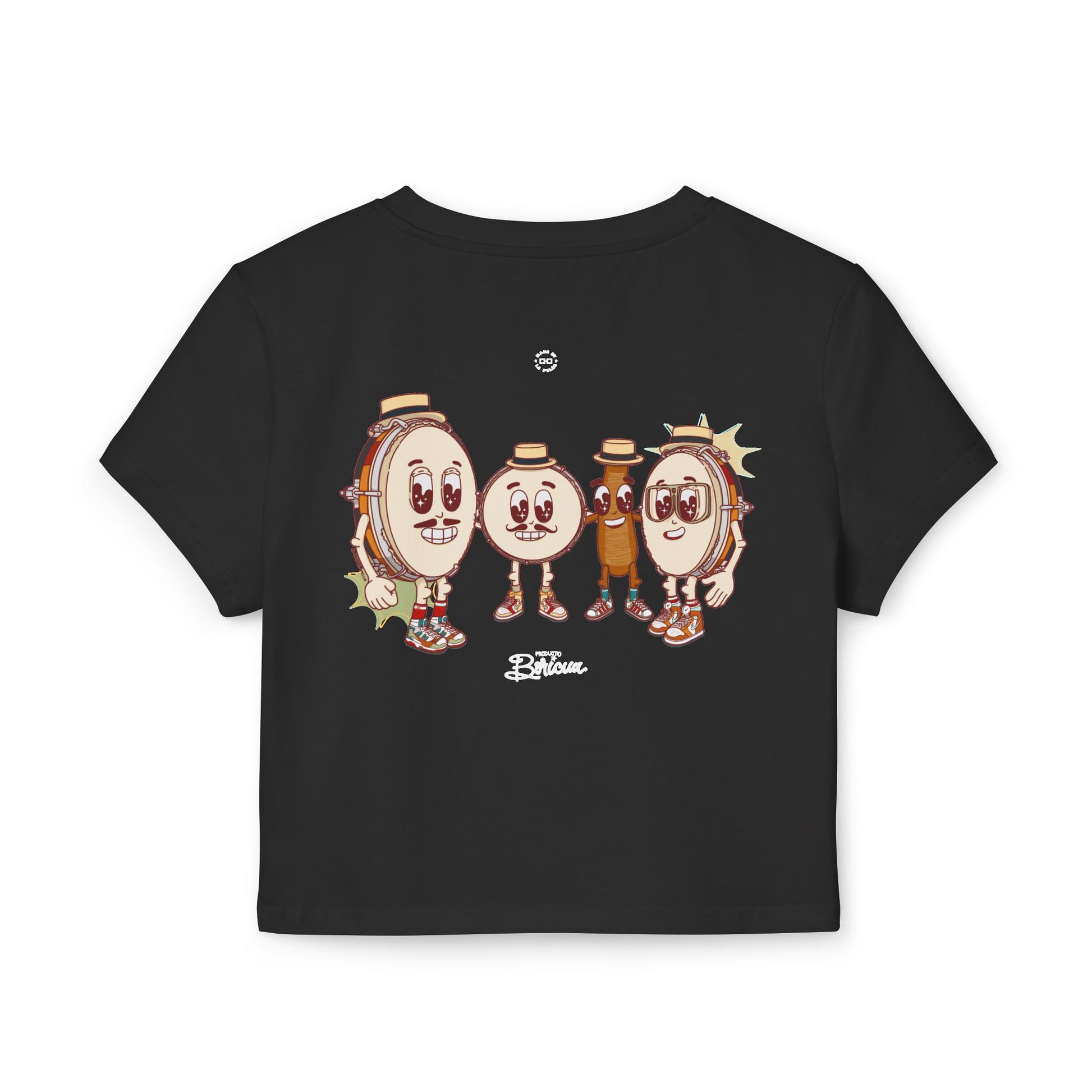 Los Pleneros - Bandera Puerto Rico Baby Tee
