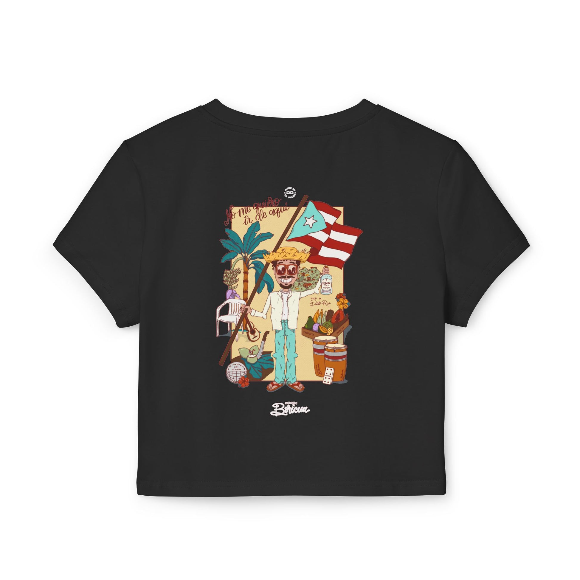 BB en La Mudanza - Bandera de Puerto Rico Baby Tee