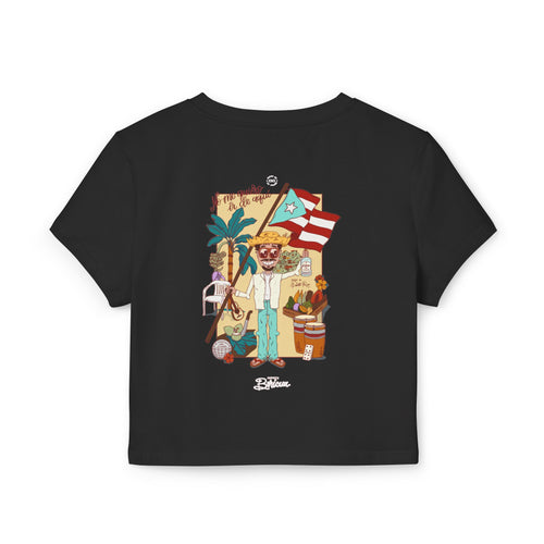 BB en La Mudanza - Bandera de Puerto Rico Baby Tee