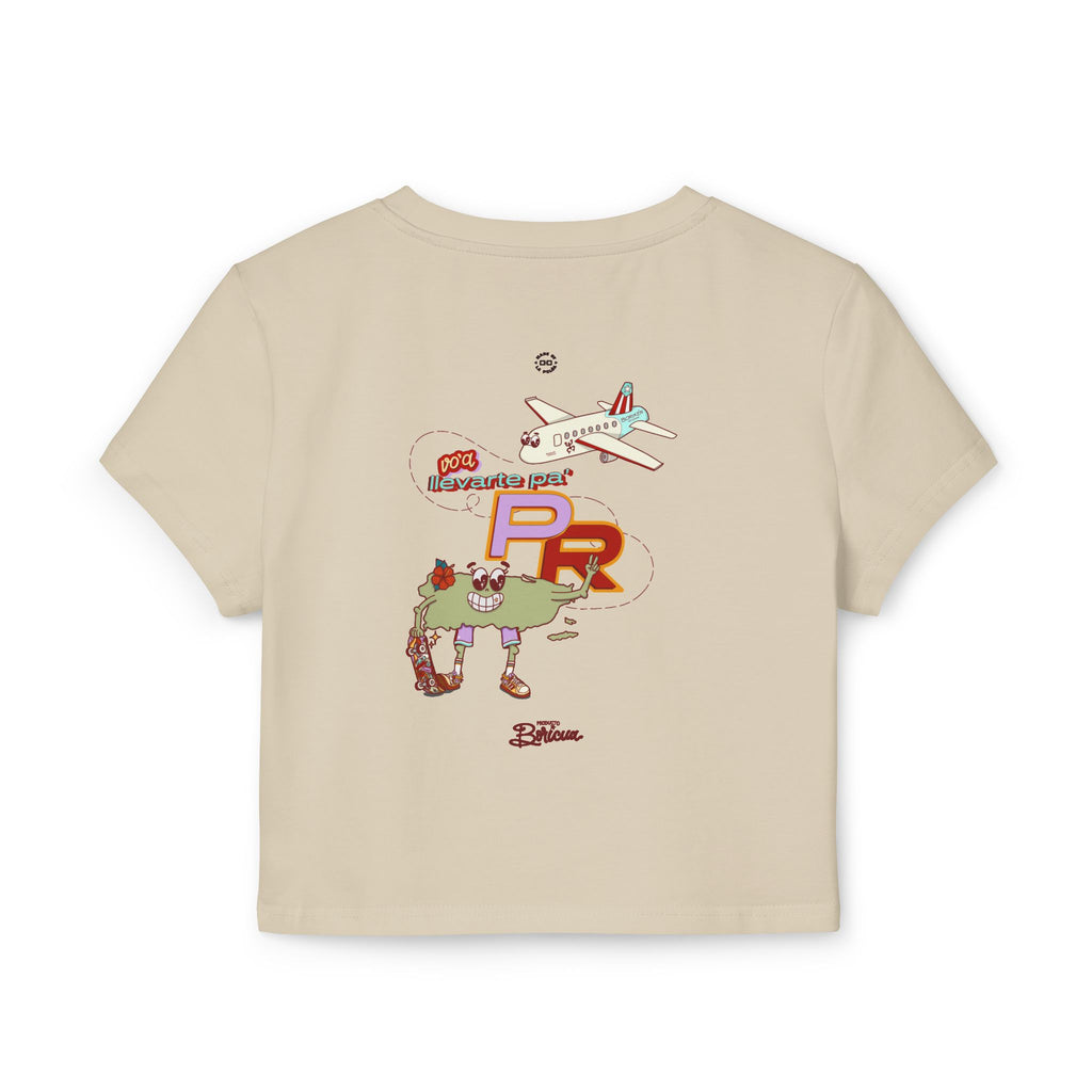 Voy a llevarte para PR - Bandera Puerto Rico Baby Tee