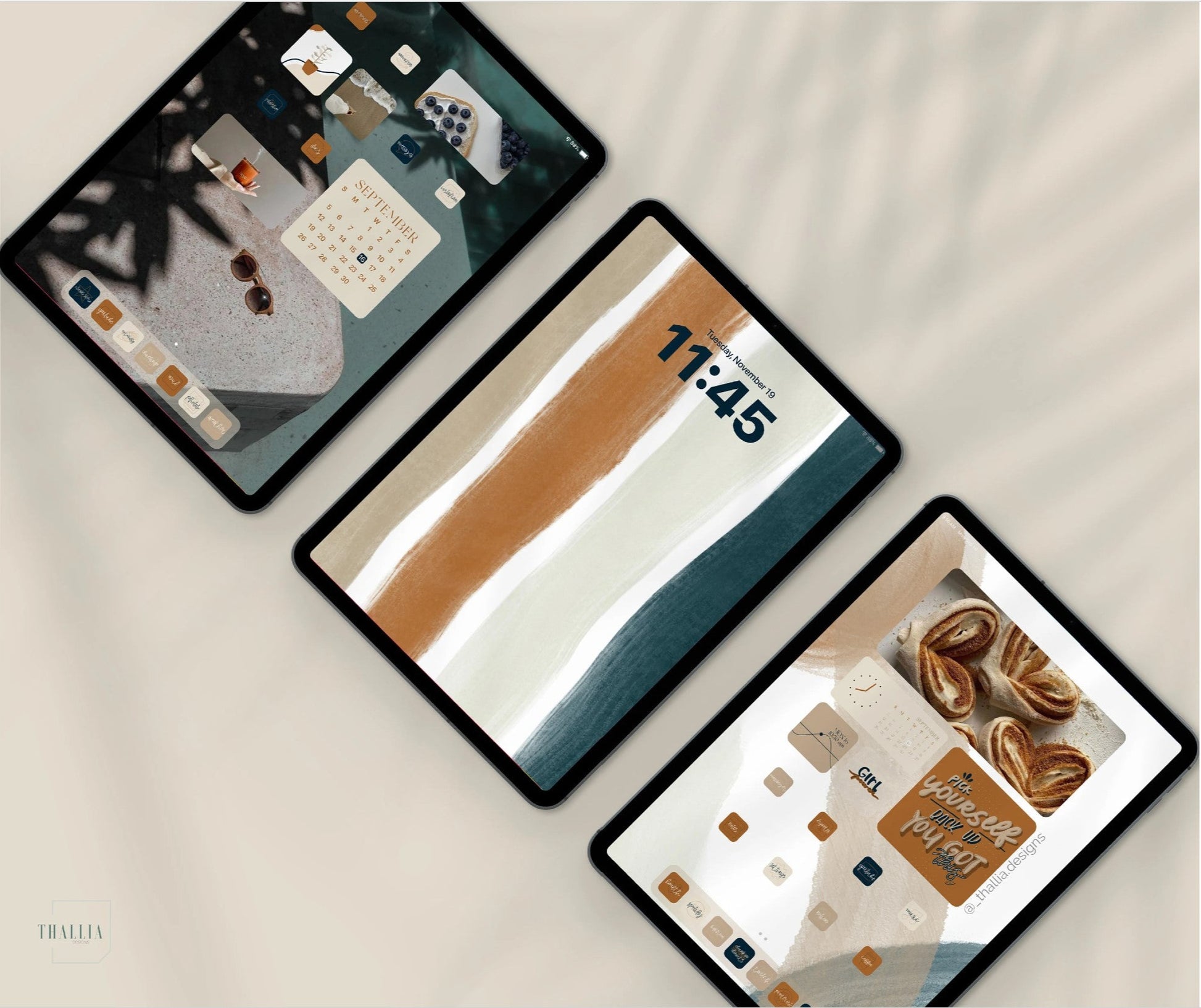 Cozy Boho iPad iOS Pack