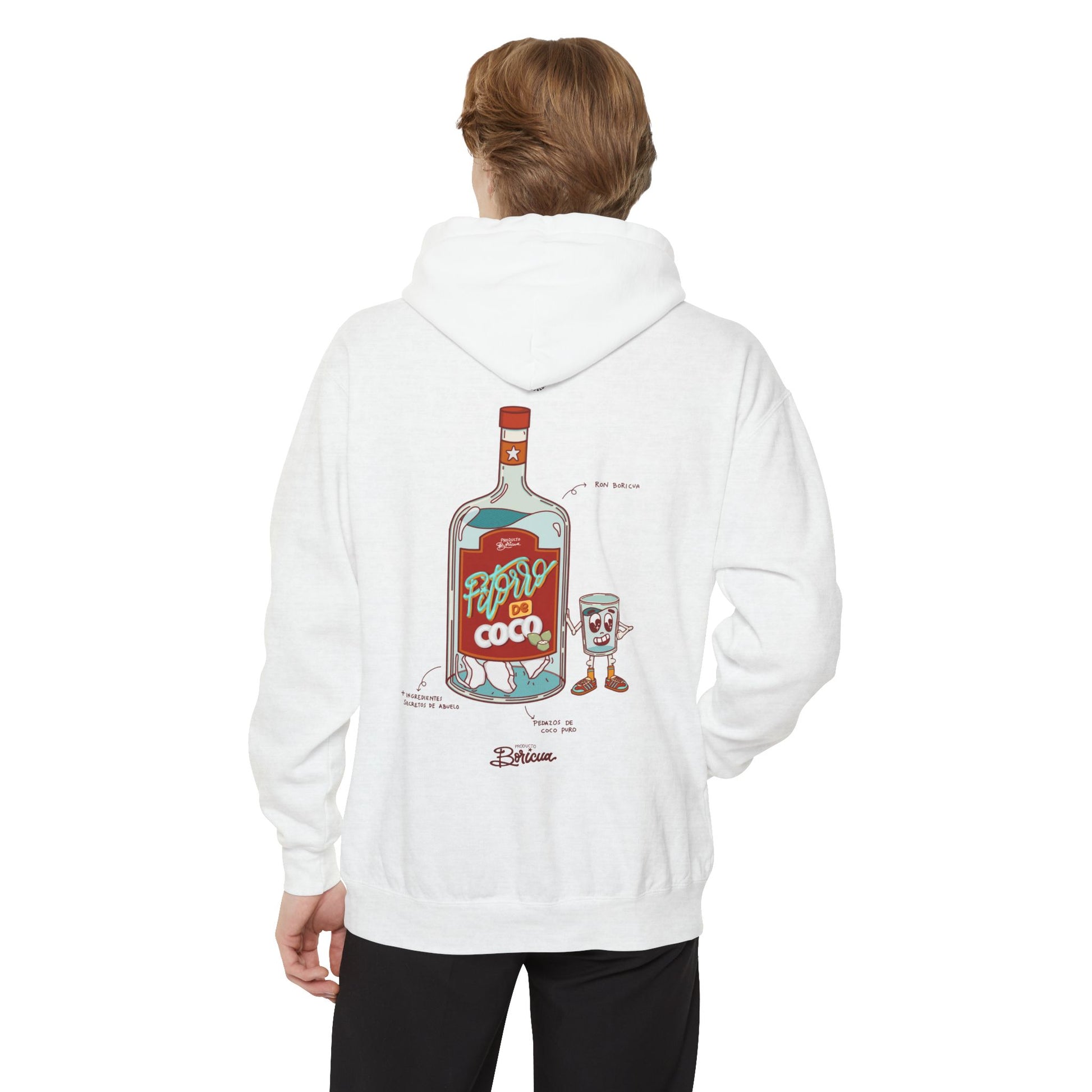 Pitorro de Coco - Boricua Hoodie