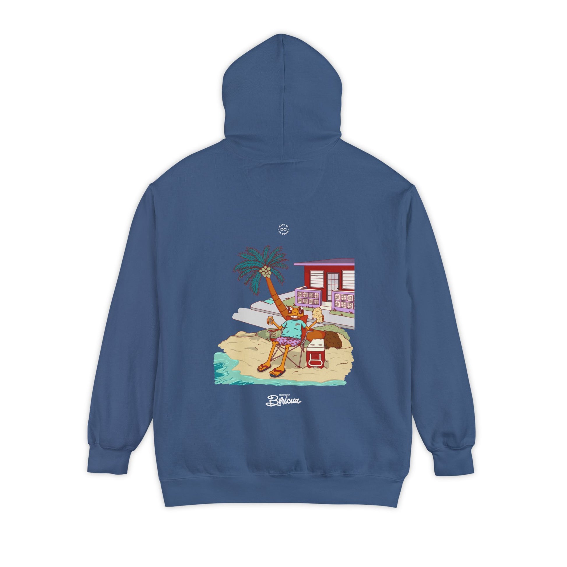 Concho en la playa de PR - Puerto Rico Hoodie