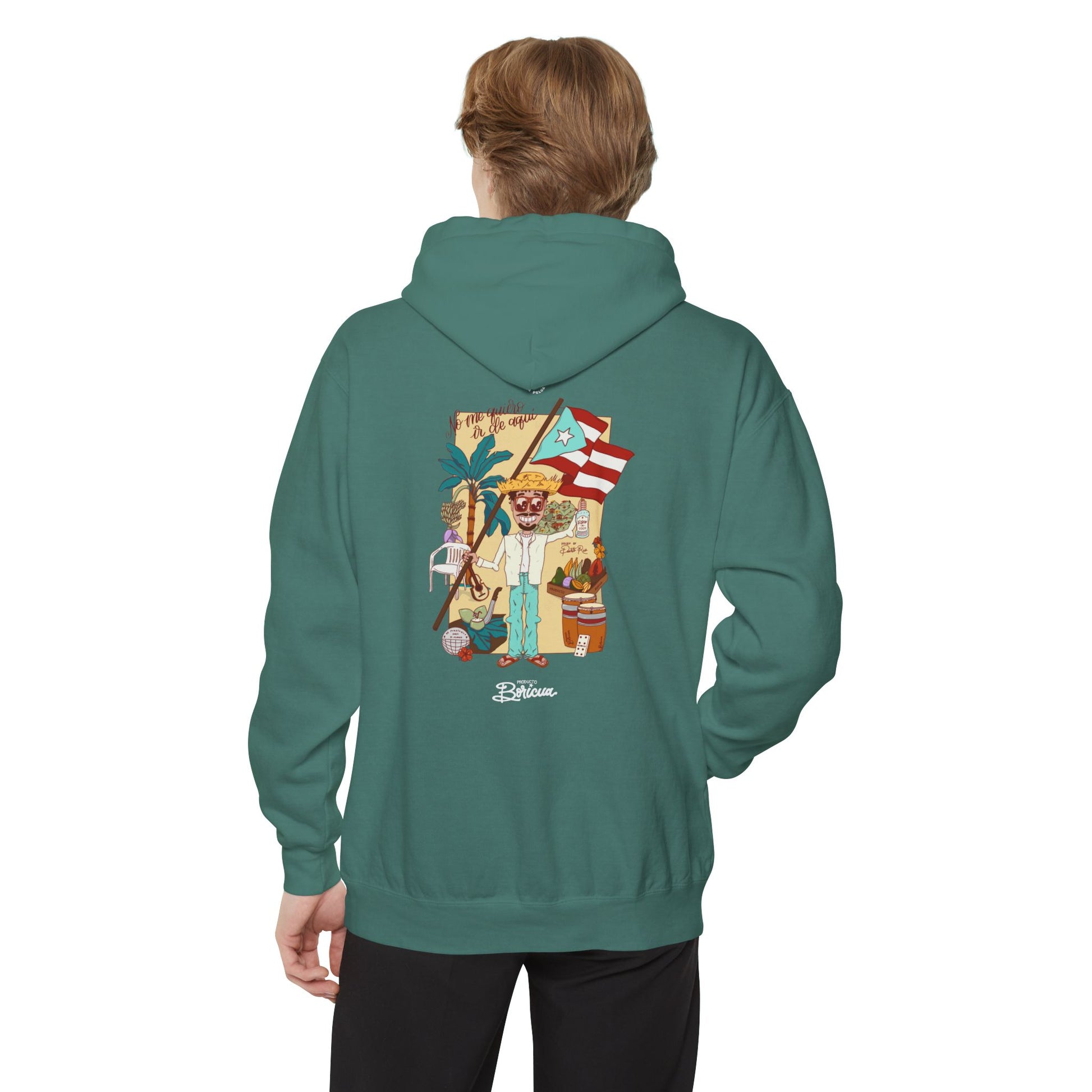 BB en La Mudanza - Bandera Puerto Rico Hoodie