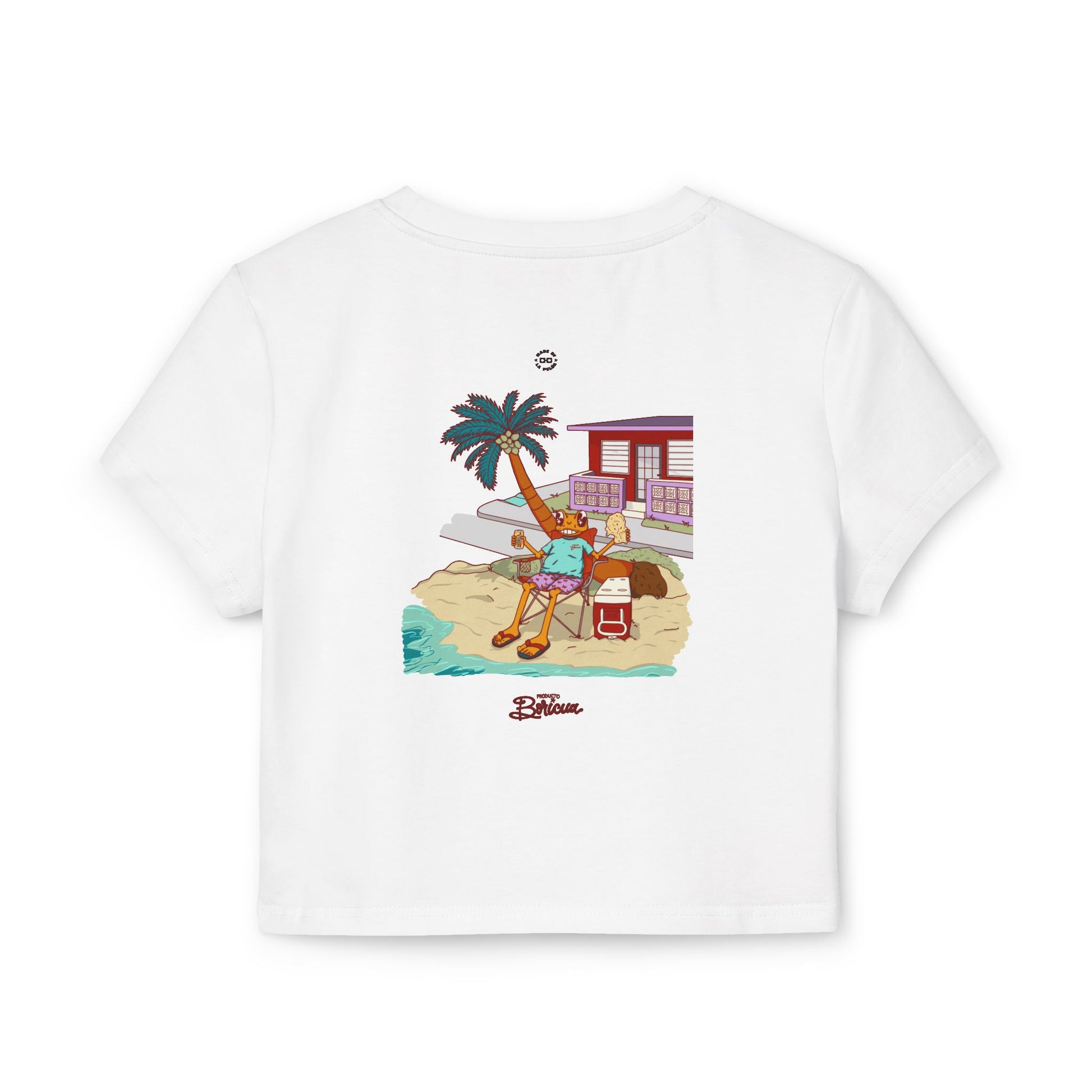 Concho en al playa en PR - Puerto Rico Baby Tee