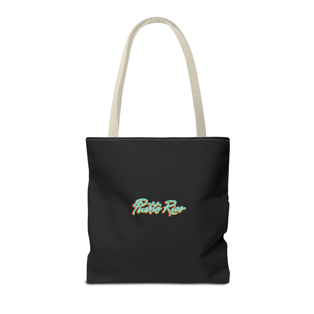 Concho Tote Bag - Puerto Rico (Negro)