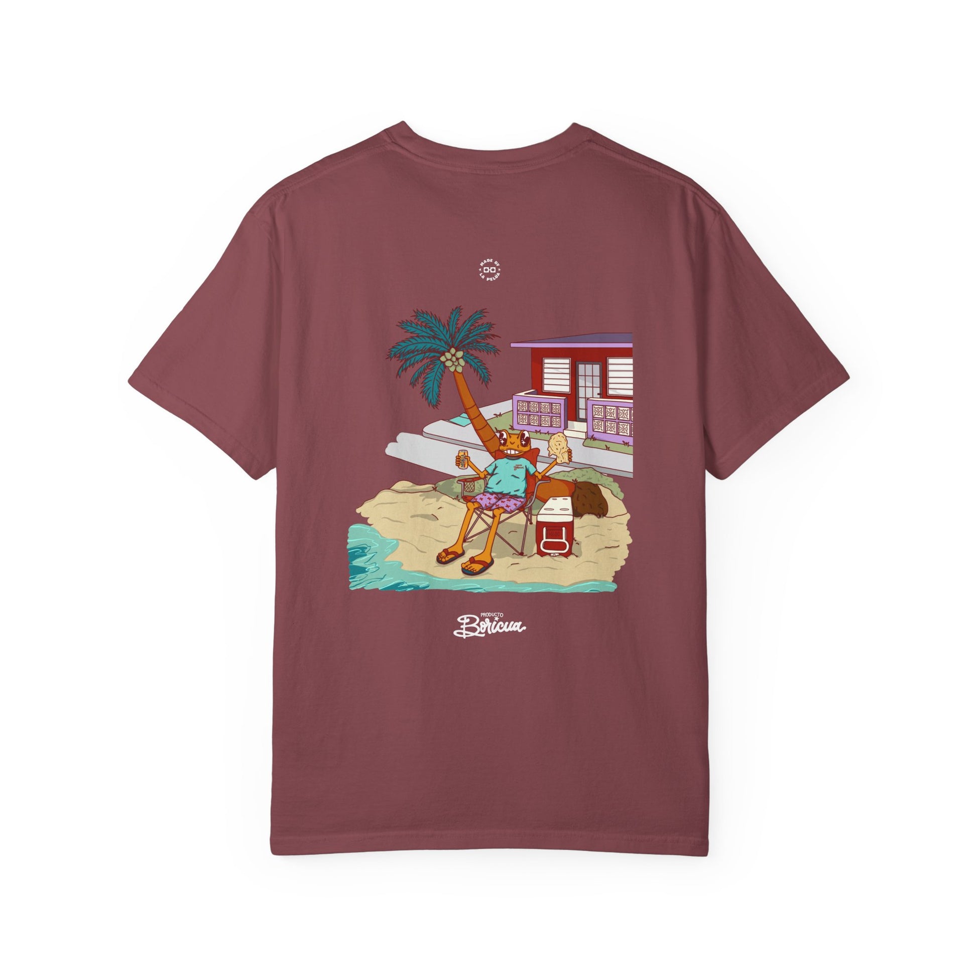 Concho en la playa en PR - Puerto Rico T-Shirt