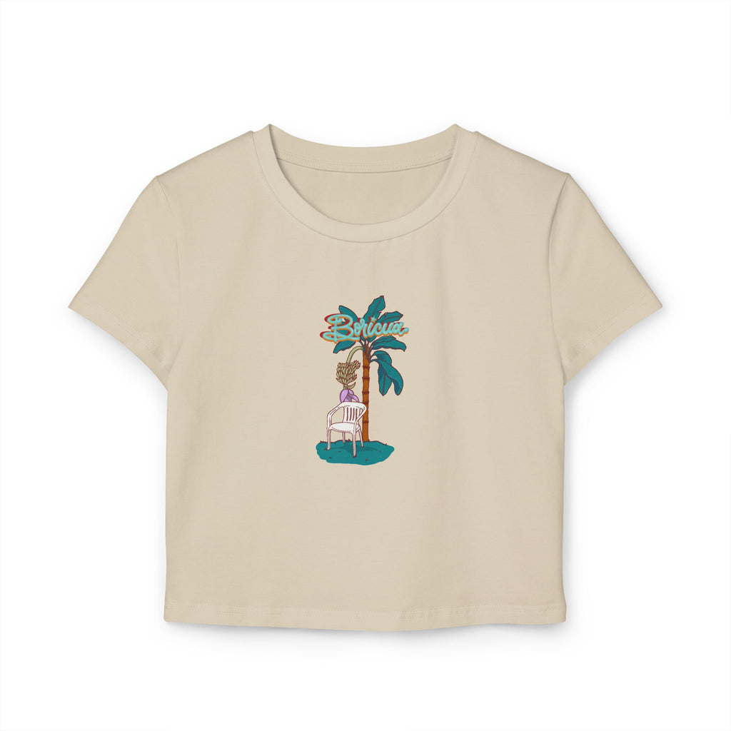 Mata de Plátano con Boricua - Baby Tee