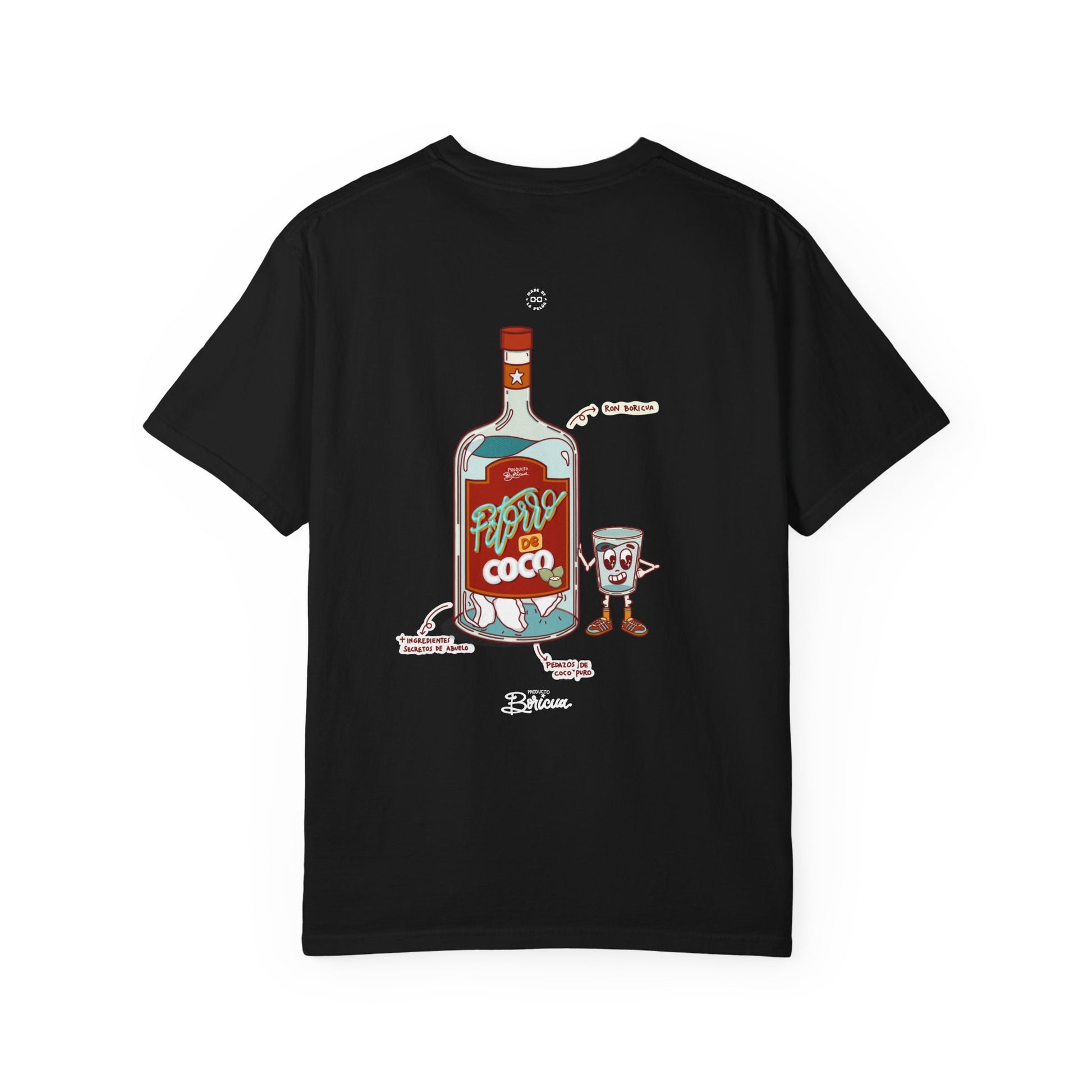Pitorro de Coco - Boricua T-Shirt