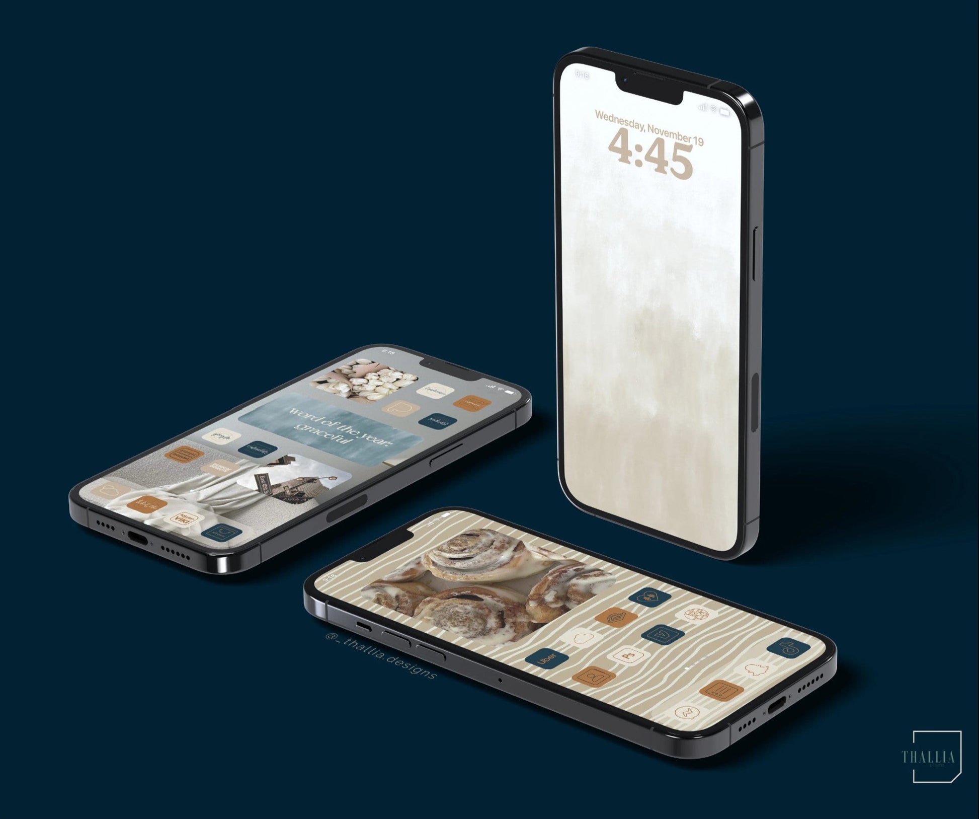 Cozy Boho iPhone iOS Pack
